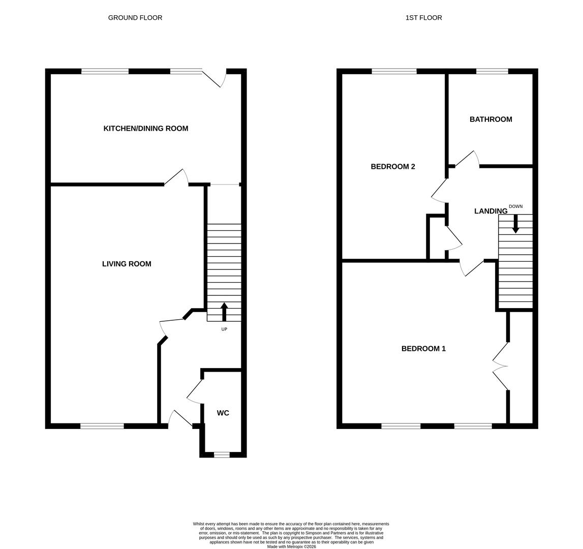 10, Fernmoor Drive, Irthlingborough floorplan
