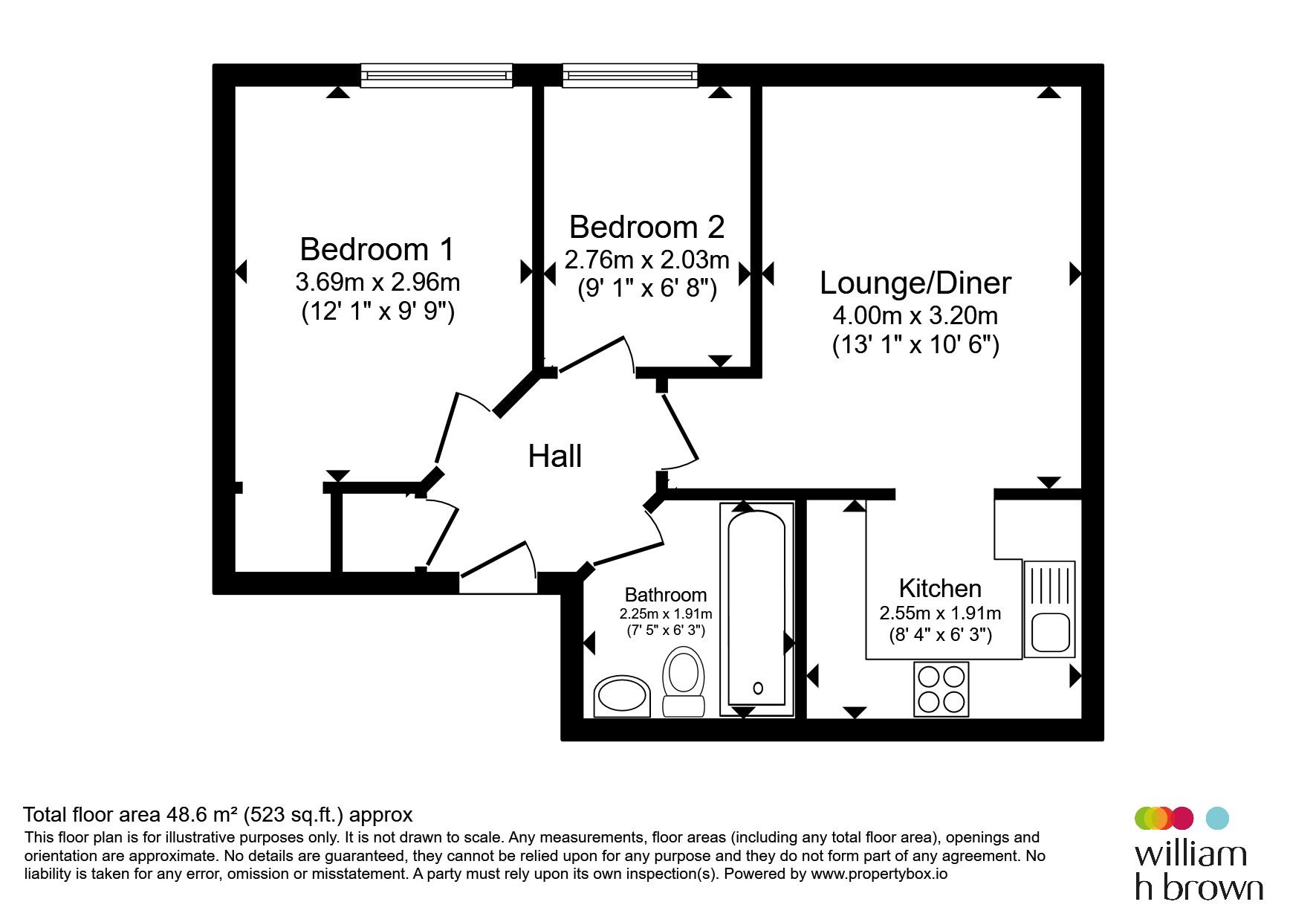 31, Sele Mill, Hertford floorplan