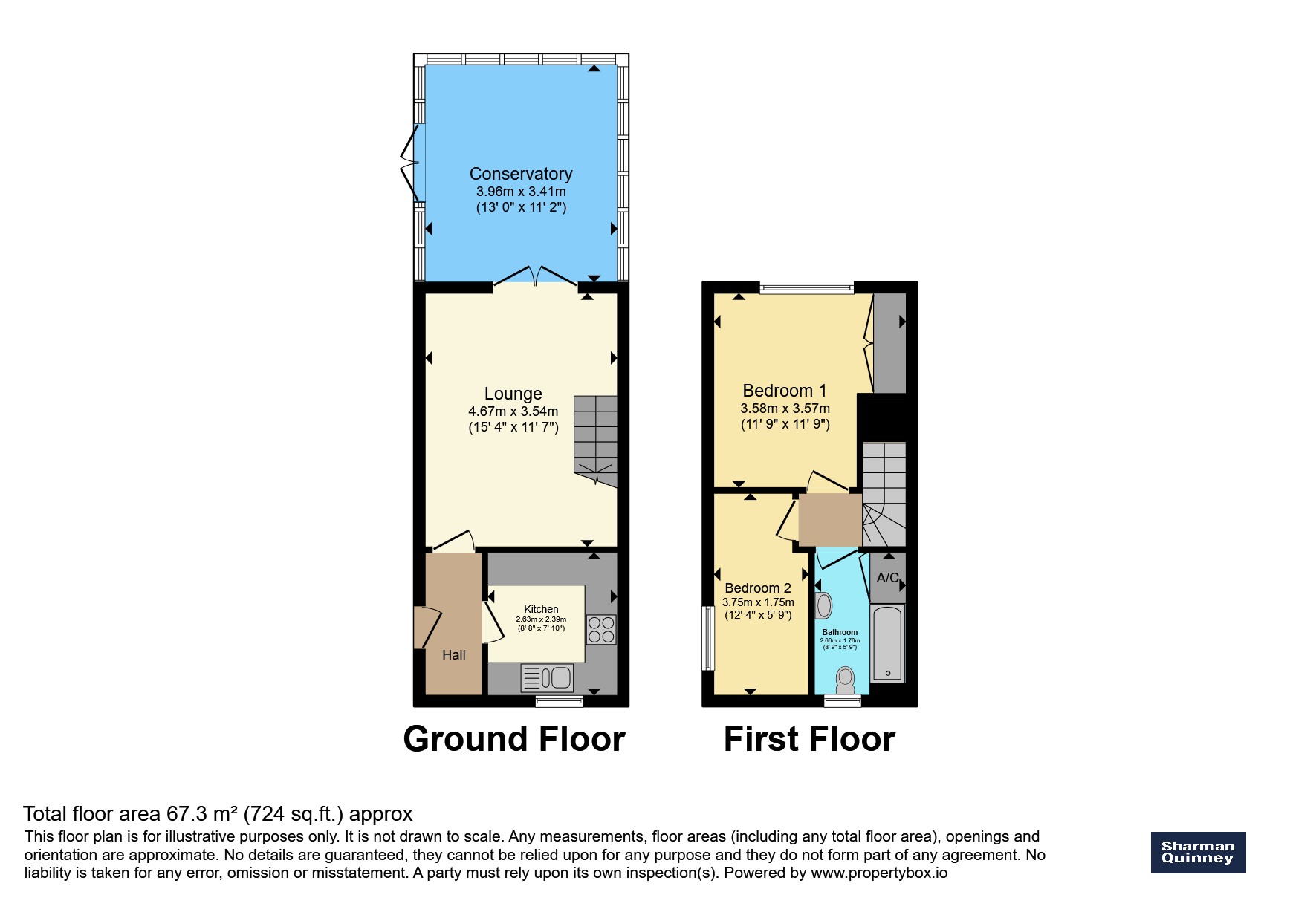 51, Burdett Grove, Peterborough floorplan