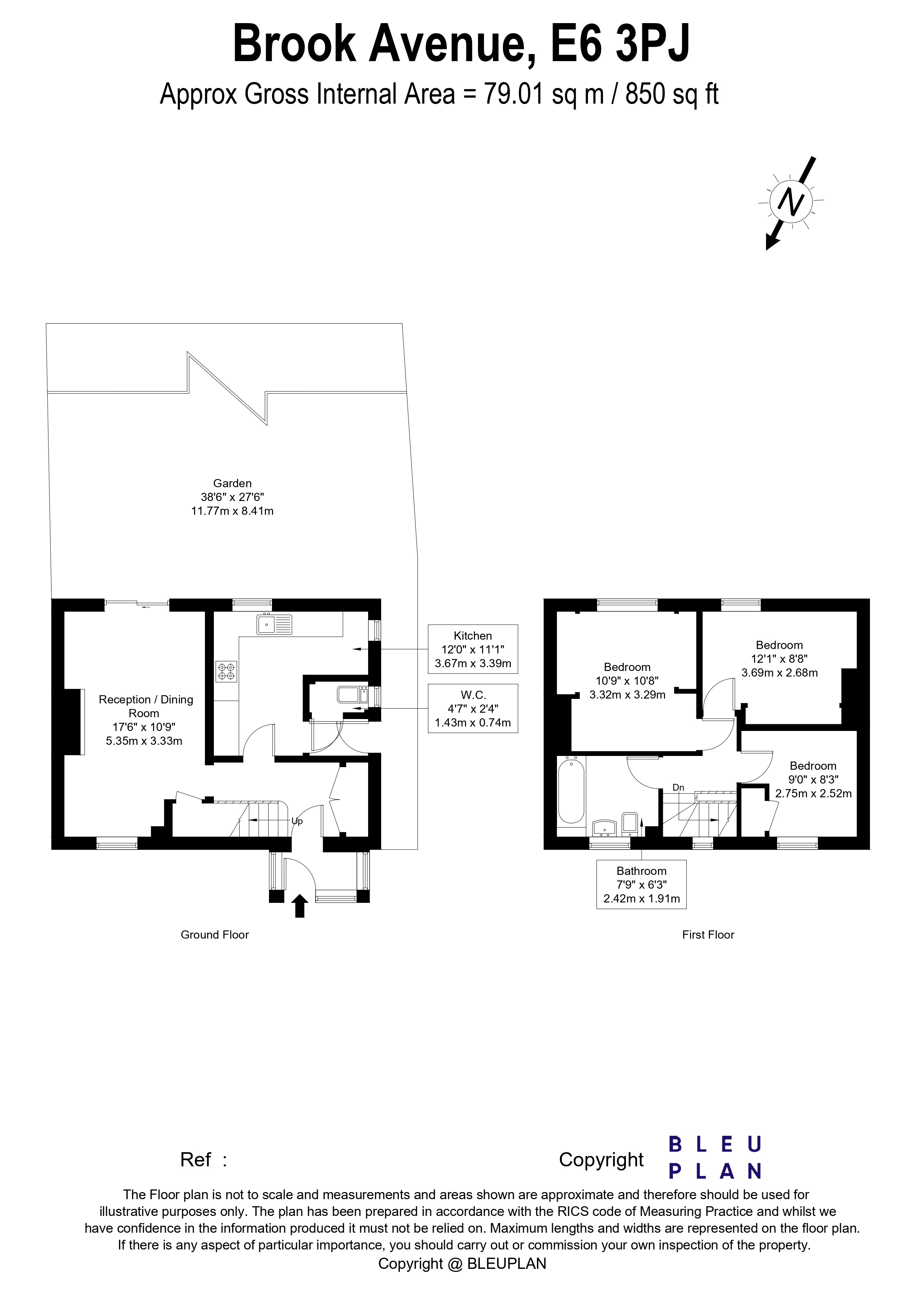 Brooks Avenue , Brooks Avenue, London floorplan
