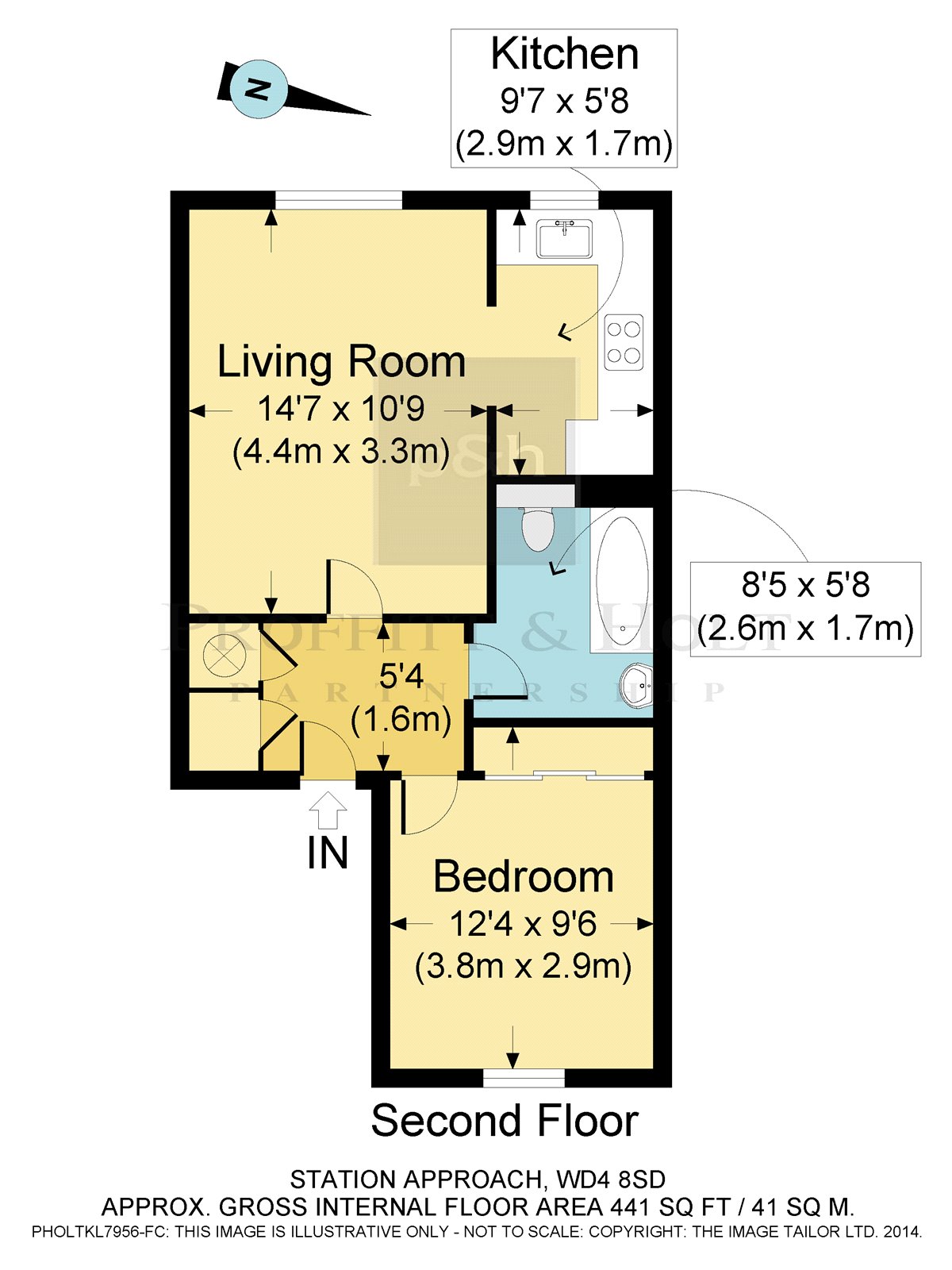 Station Road, Kings Langley WD4, 1 bedroom flat for sale 63624119