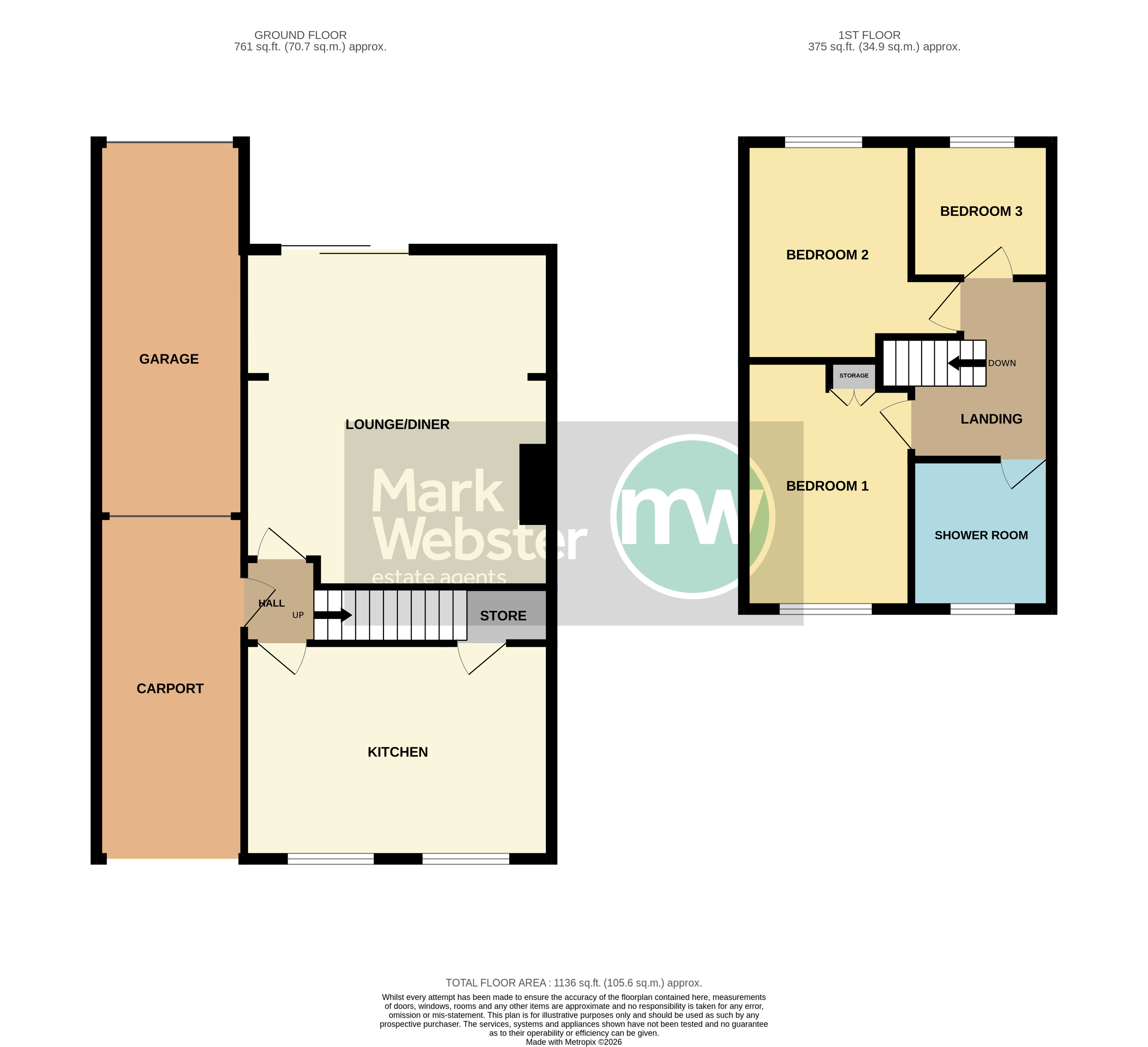 38, Nursery Road, Atherstone floorplan