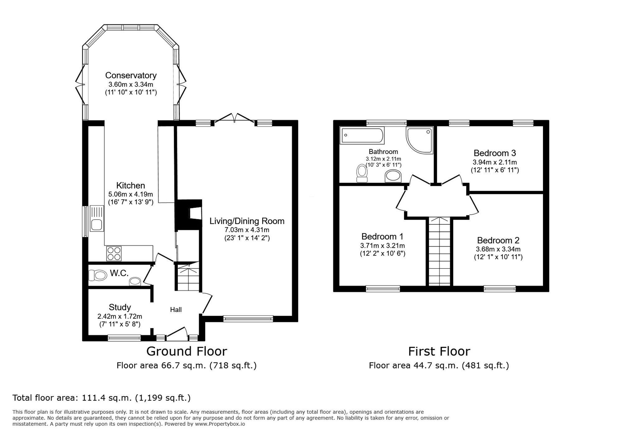 49 Hillside Road, Frodsham floorplan