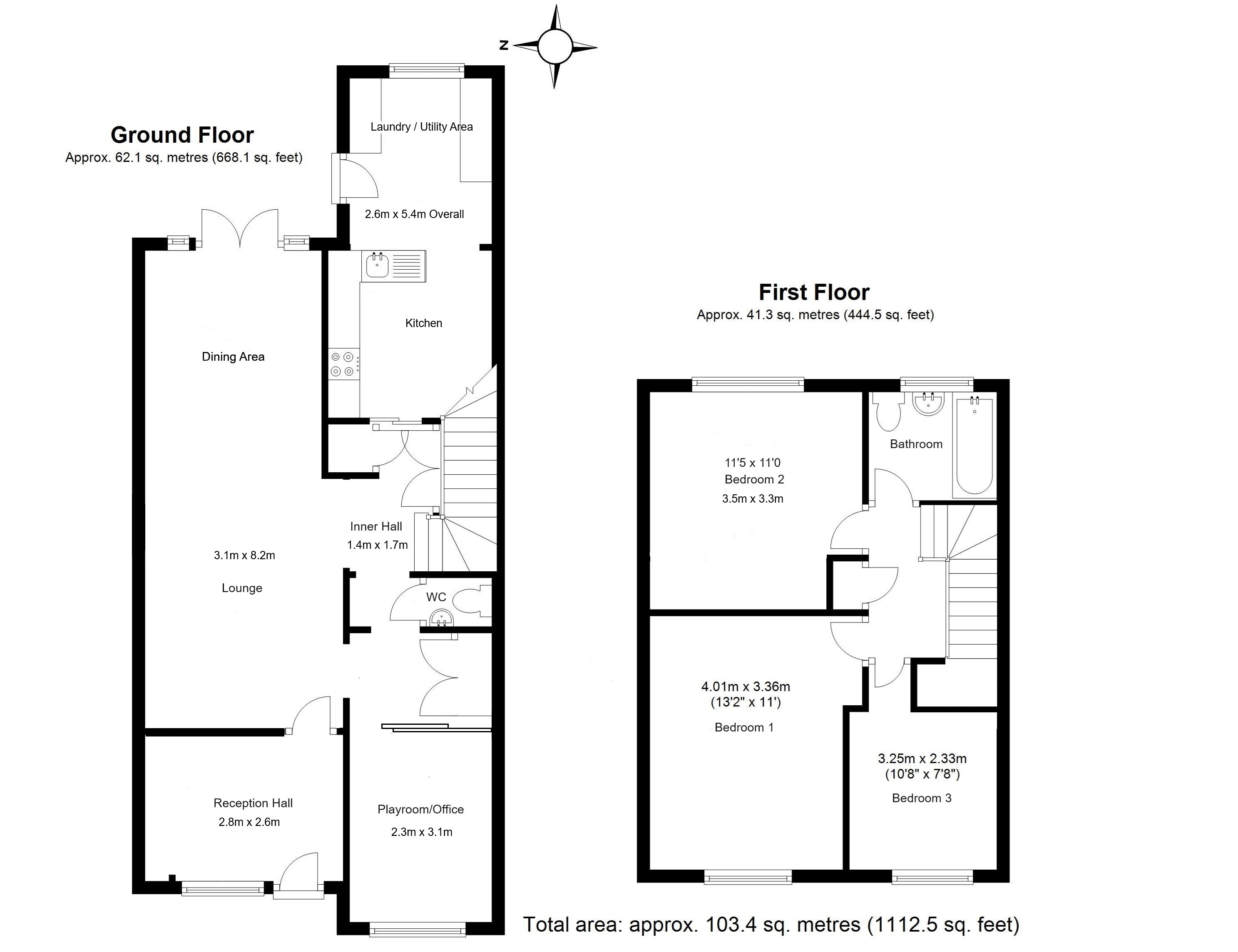 49, Brookbridge Lane, Datchworth floorplan