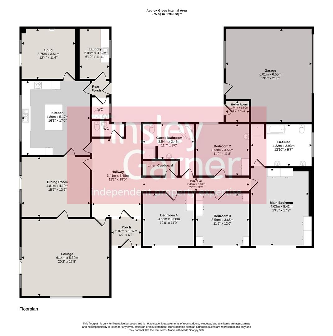The Covert, 110 Longton Road, Barlaston floorplan