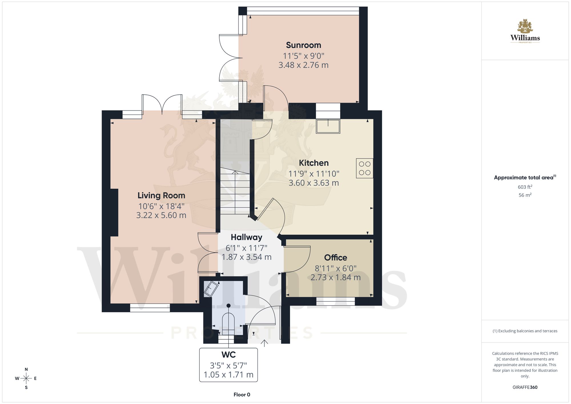7 Raven Walk Winslow Road, Aylesbury floorplan