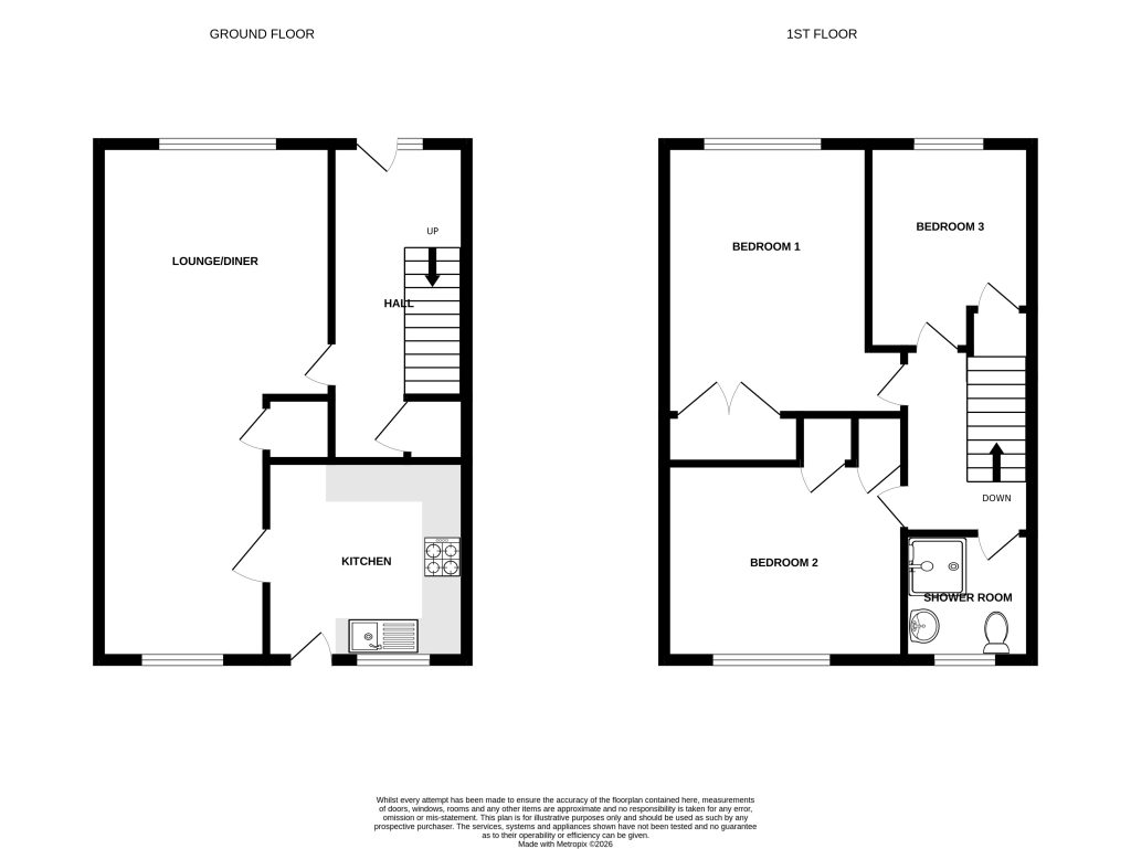 1, Woodend Walk, Armadale floorplan