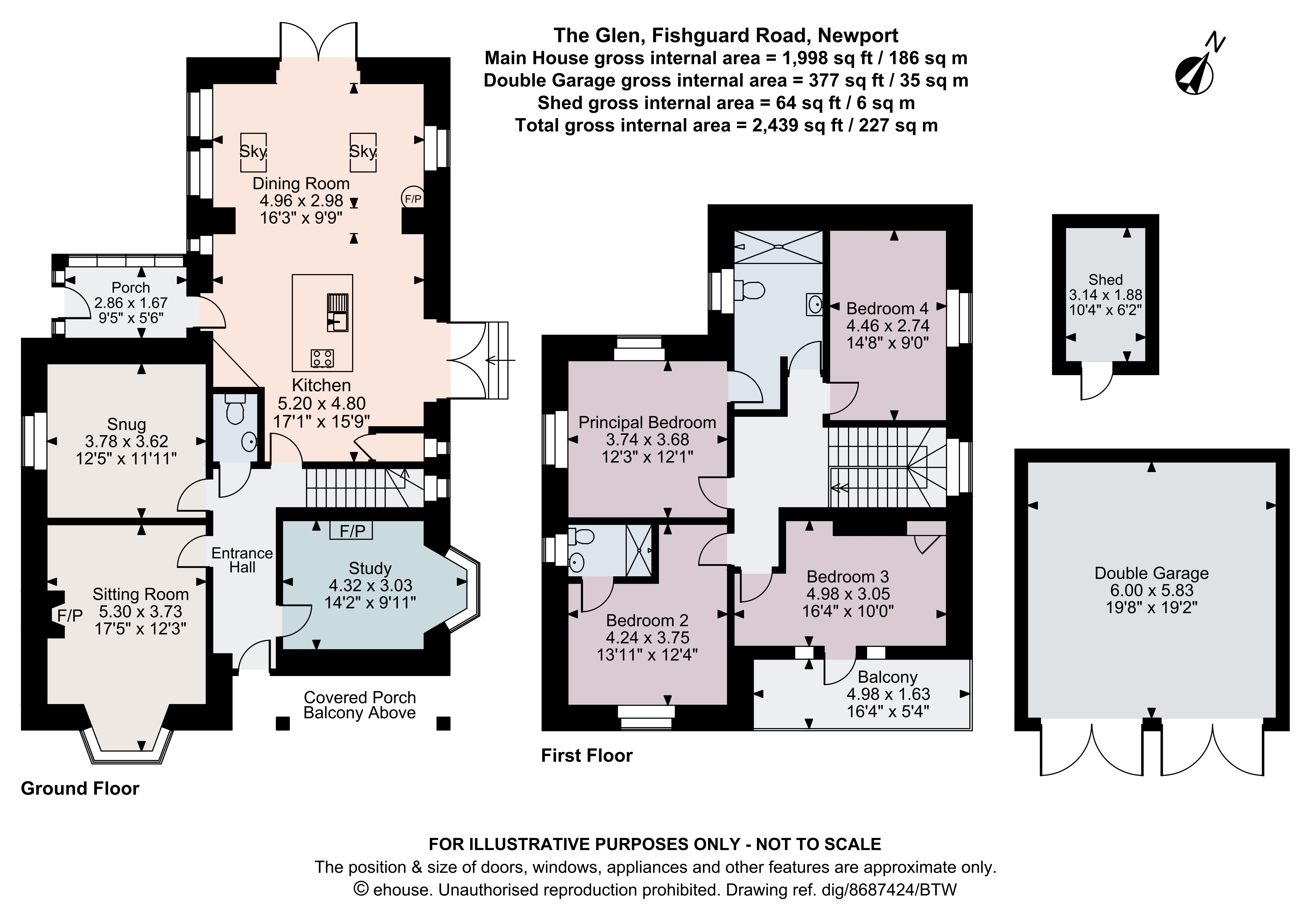 The Glen,, Near Newport, Pembrokeshire floorplan
