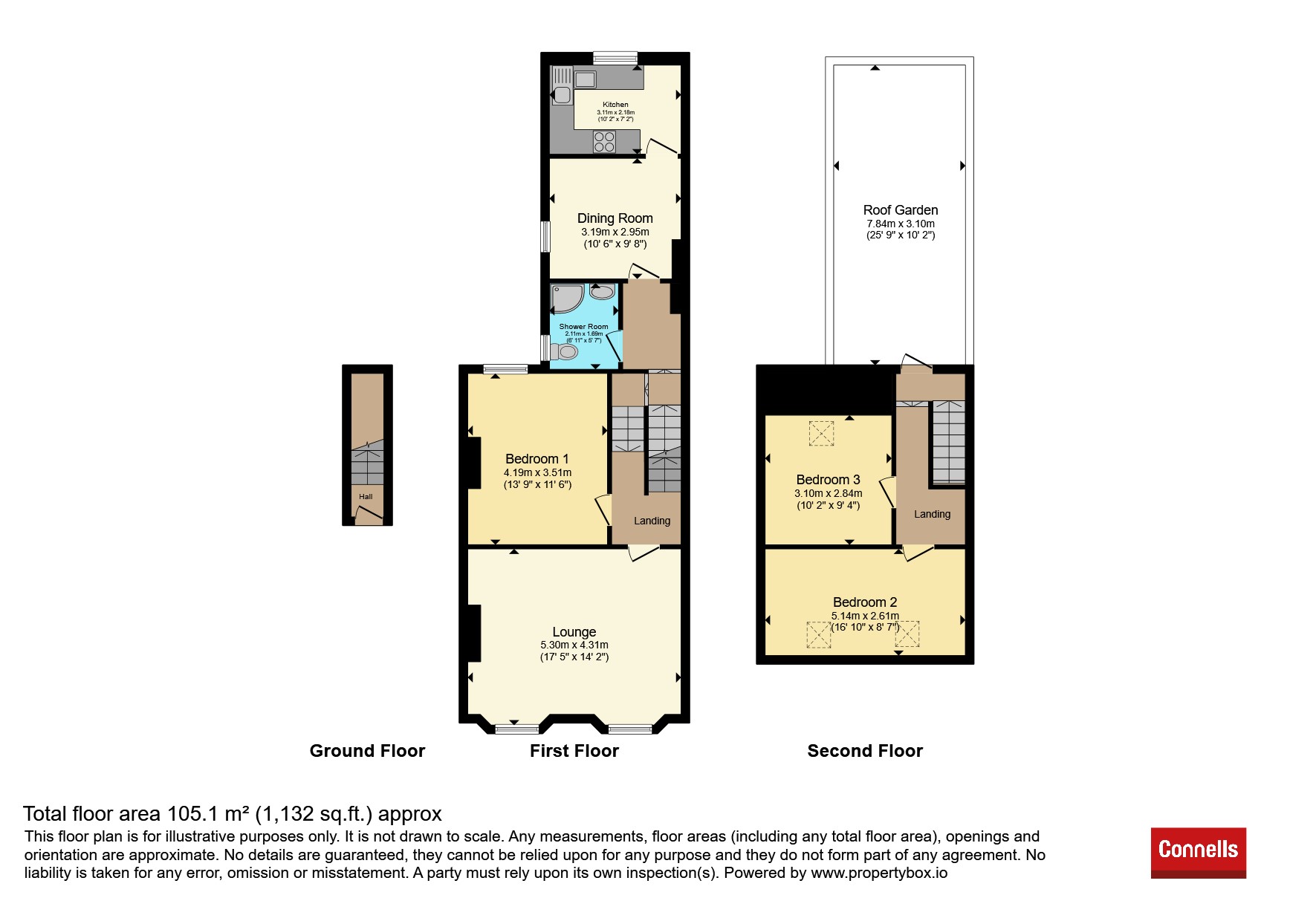 220, North Road West, Plymouth floorplan