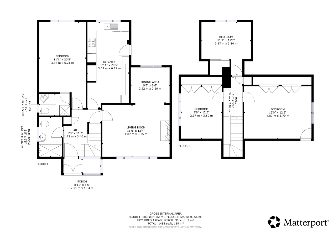 9, Southview Drive, Blanefield floorplan