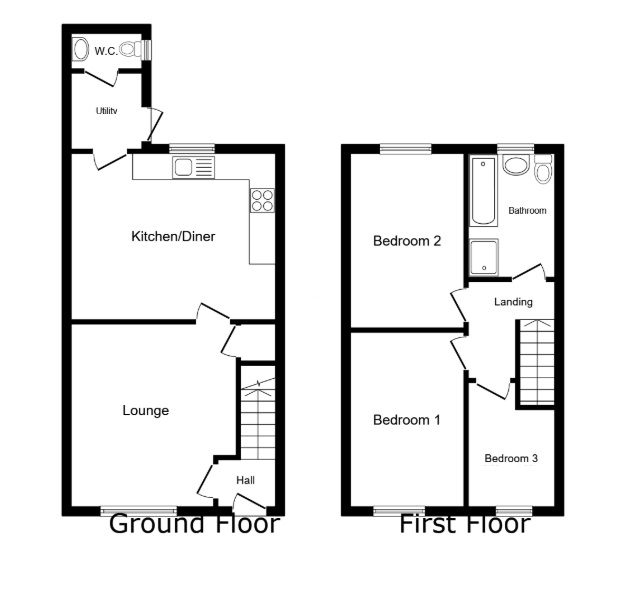 3, Houghton Le Spring floorplan