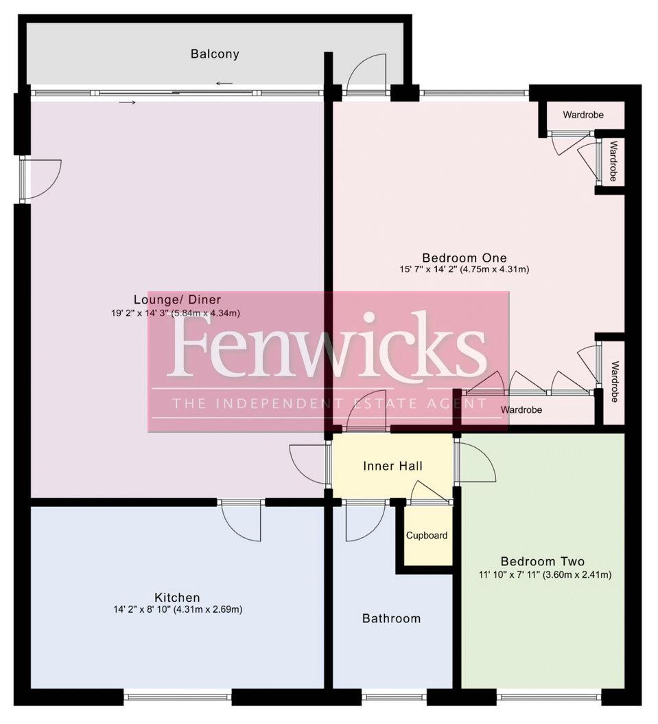 3 Marchwood Court, Broadsands Drive, Gosport floorplan