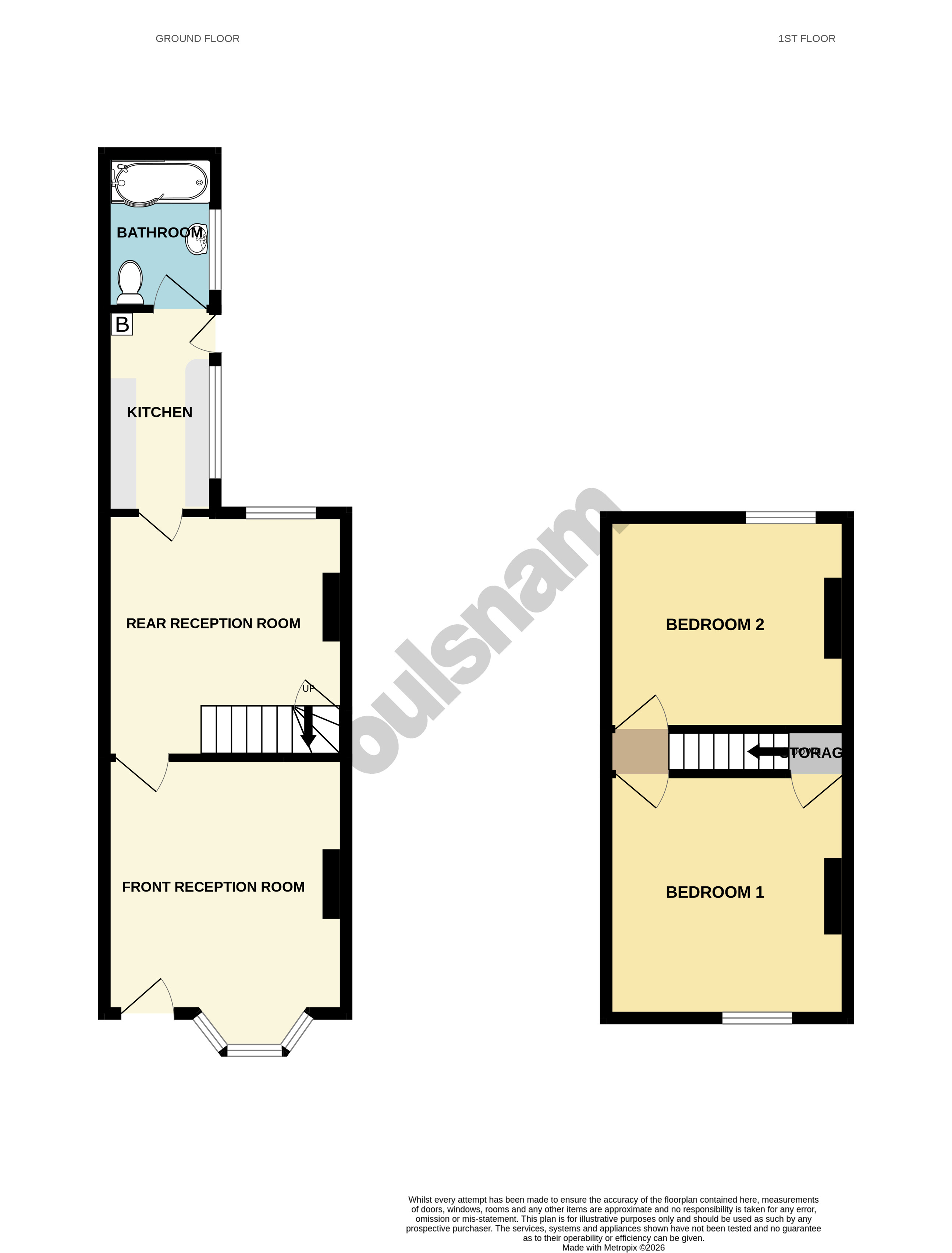 21, Birchwood Road, Birmingham floorplan