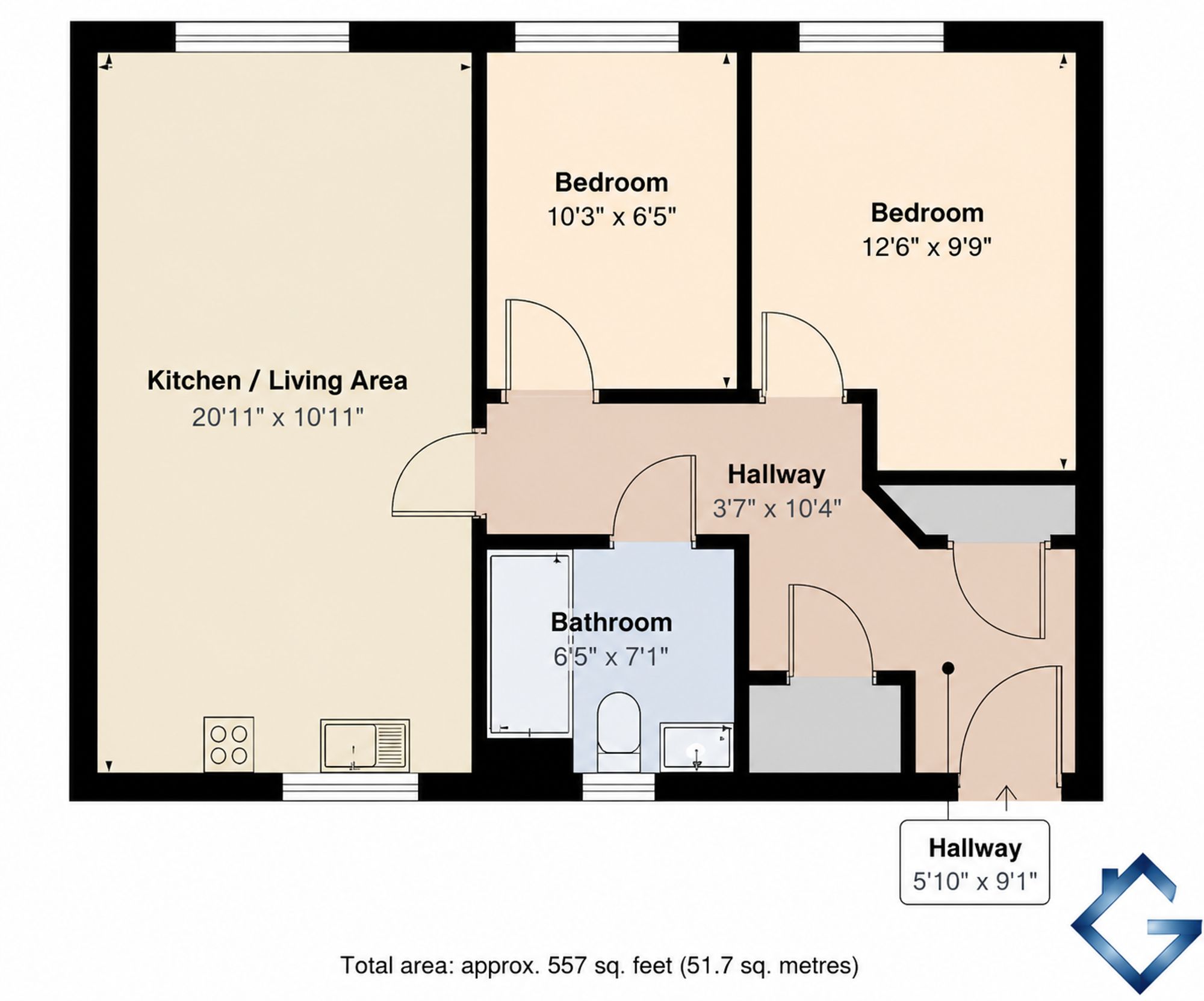 30 Anson Avenue, Calne floorplan