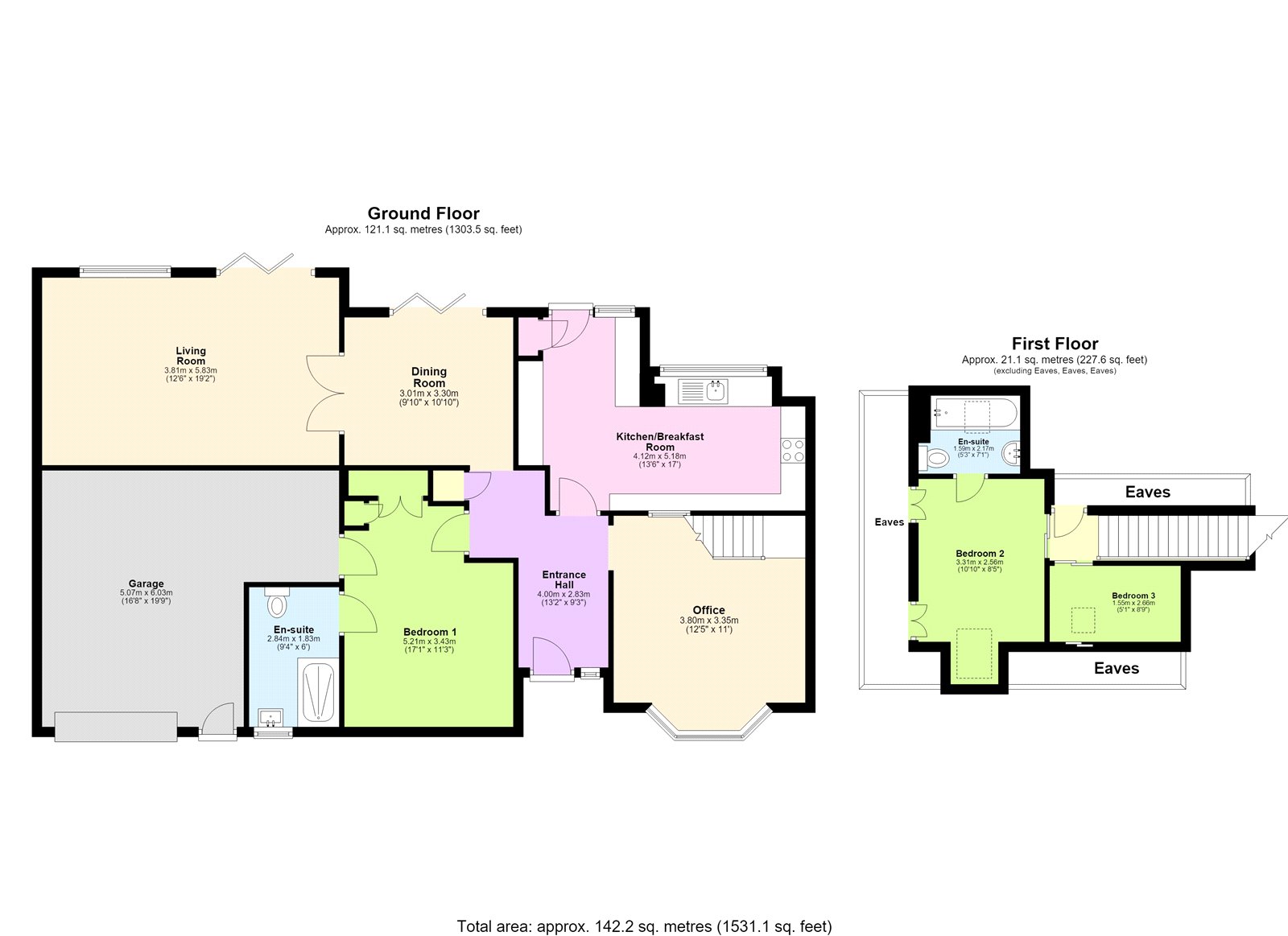 173, High Street South, Berkhamsted floorplan