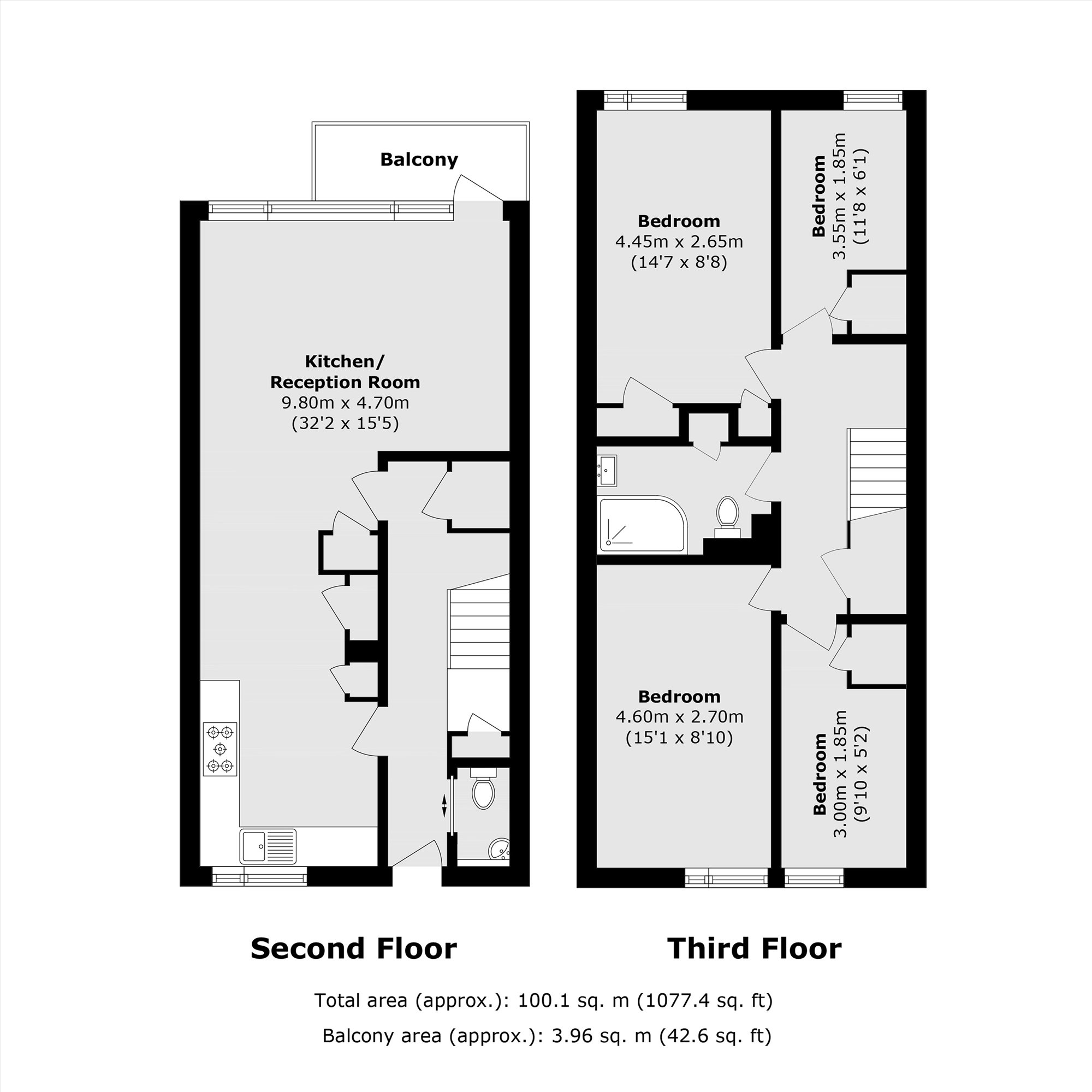 16, Hitchin Square, London floorplan