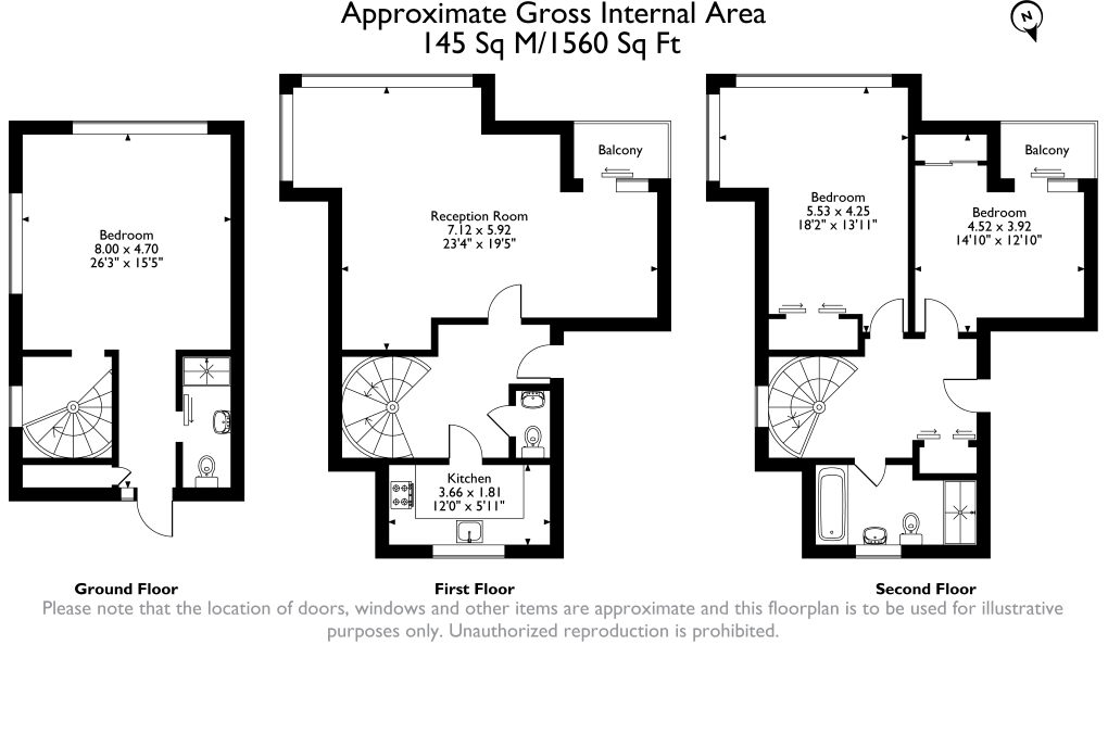 60, The Chase, Harlow floorplan