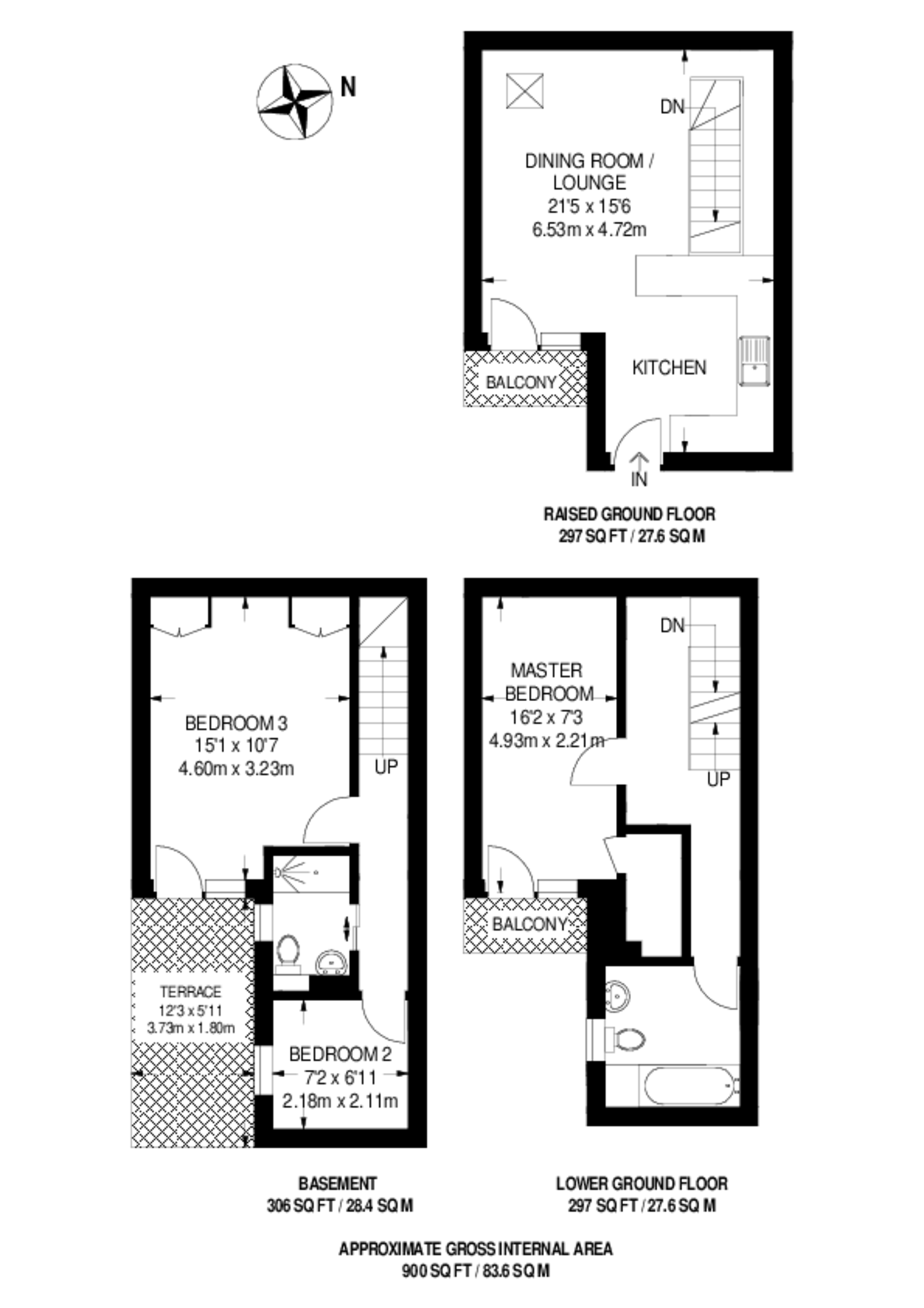 Frognal, Hampstead floorplan