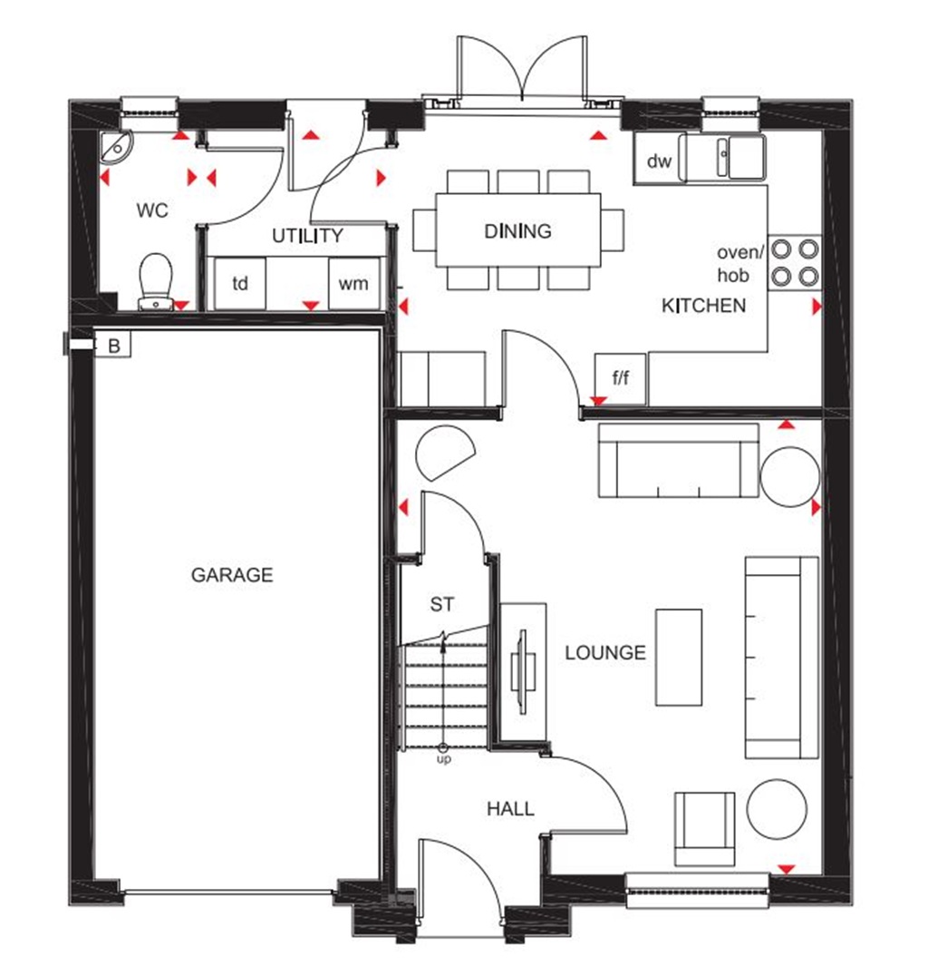 at Carmuirs Drive, Newarthill, Motherwell ML1, 4 bedroom