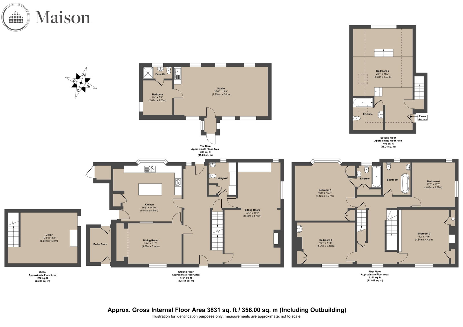 White Post Farmhouse, Moorden Lane, Tonbridge floorplan