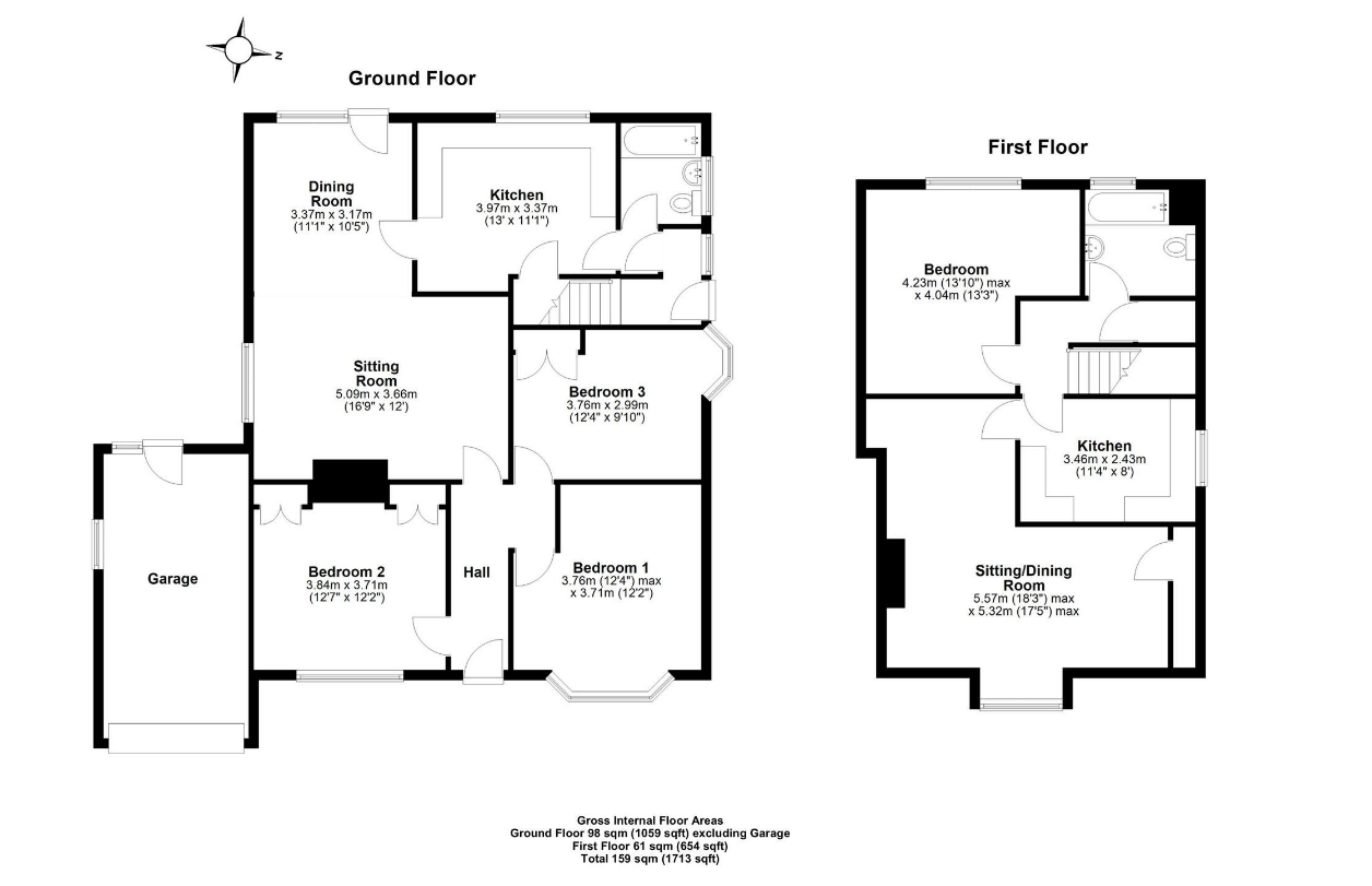 Larchmount, Frambury Lane, Saffron Walden floorplan