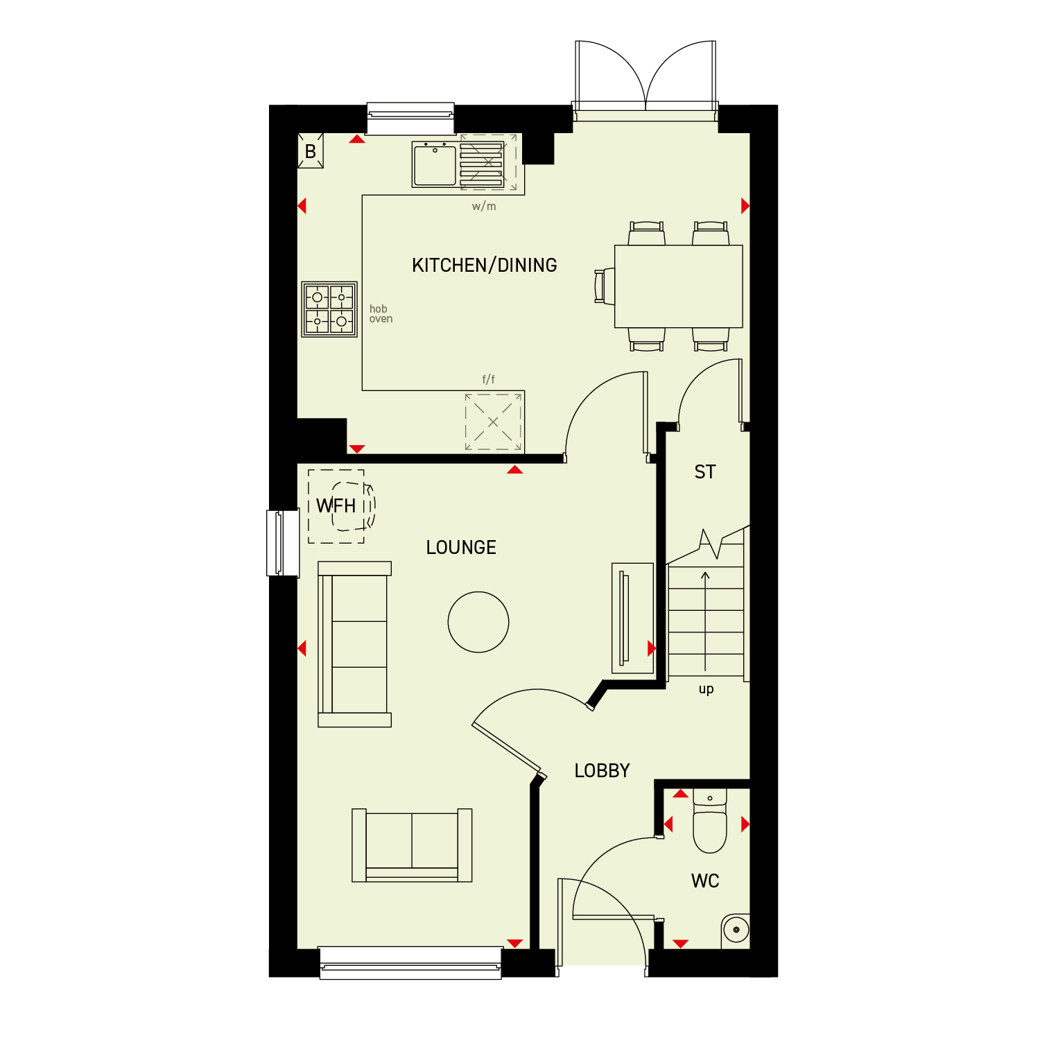 H873415, Cottingwood, Morpeth floorplan
