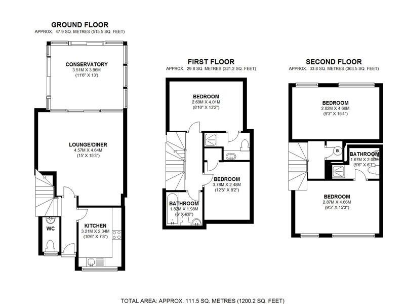 Rewley Road, Oxford floorplan