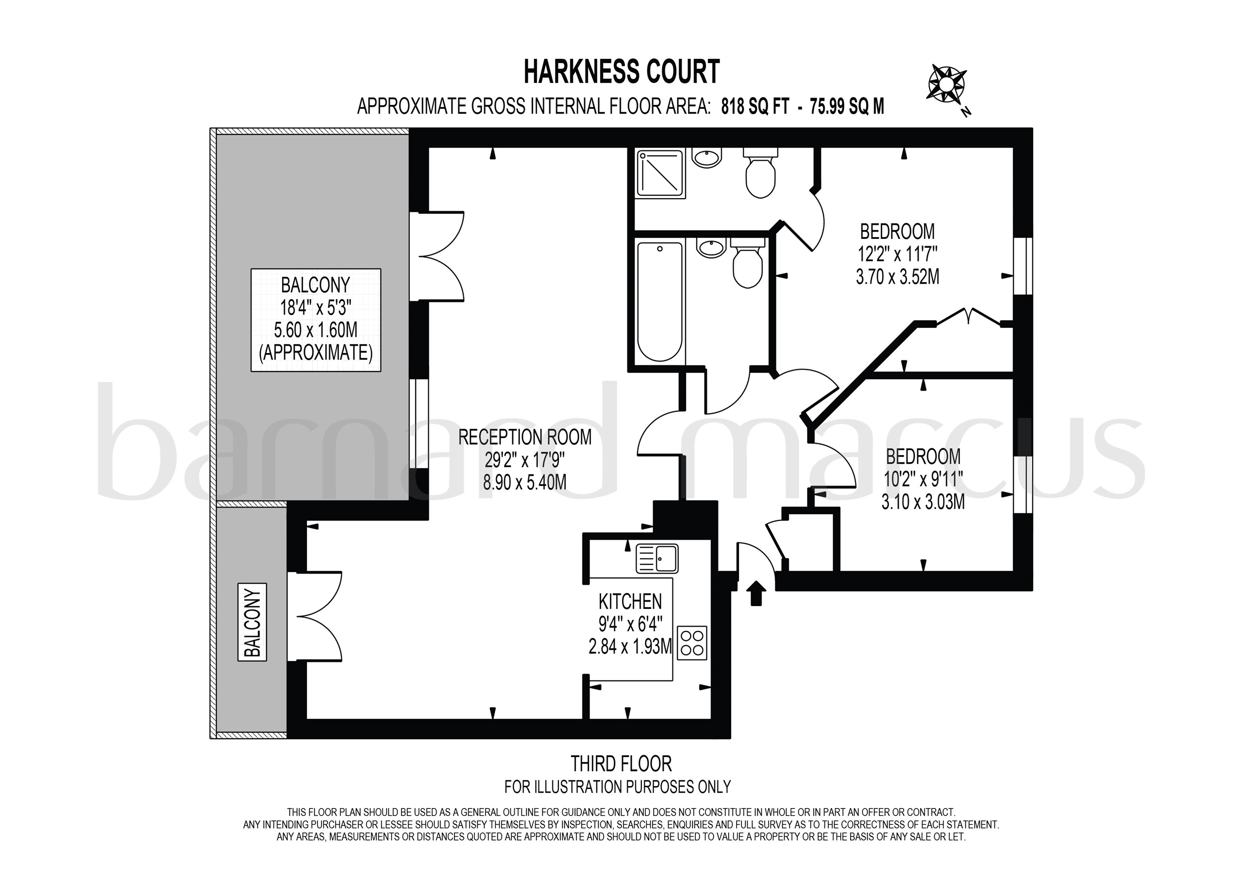 2 Bedrooms Flat for sale in Cleeve Way, Sutton SM1