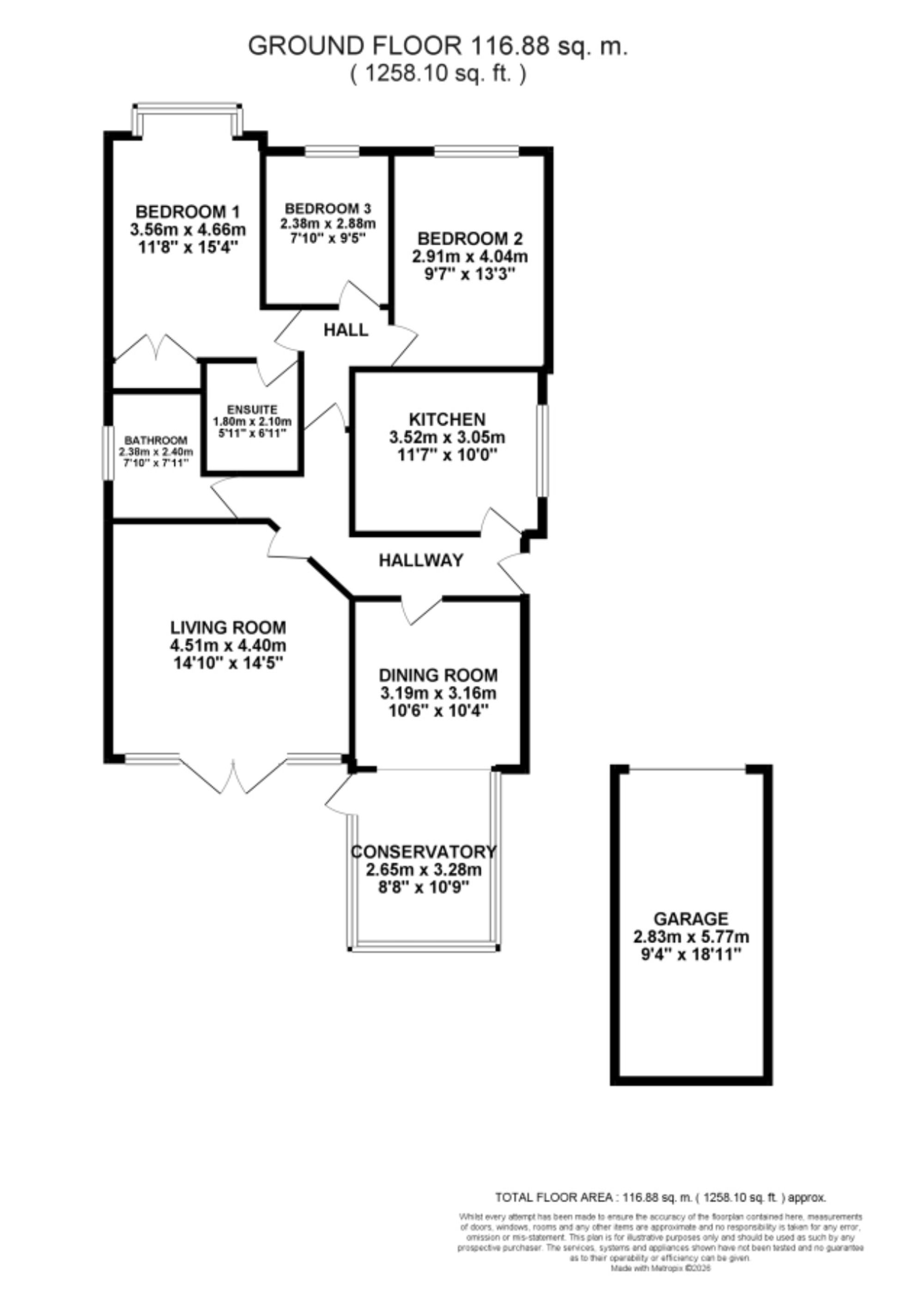 Almeria Walton Way, Stone floorplan