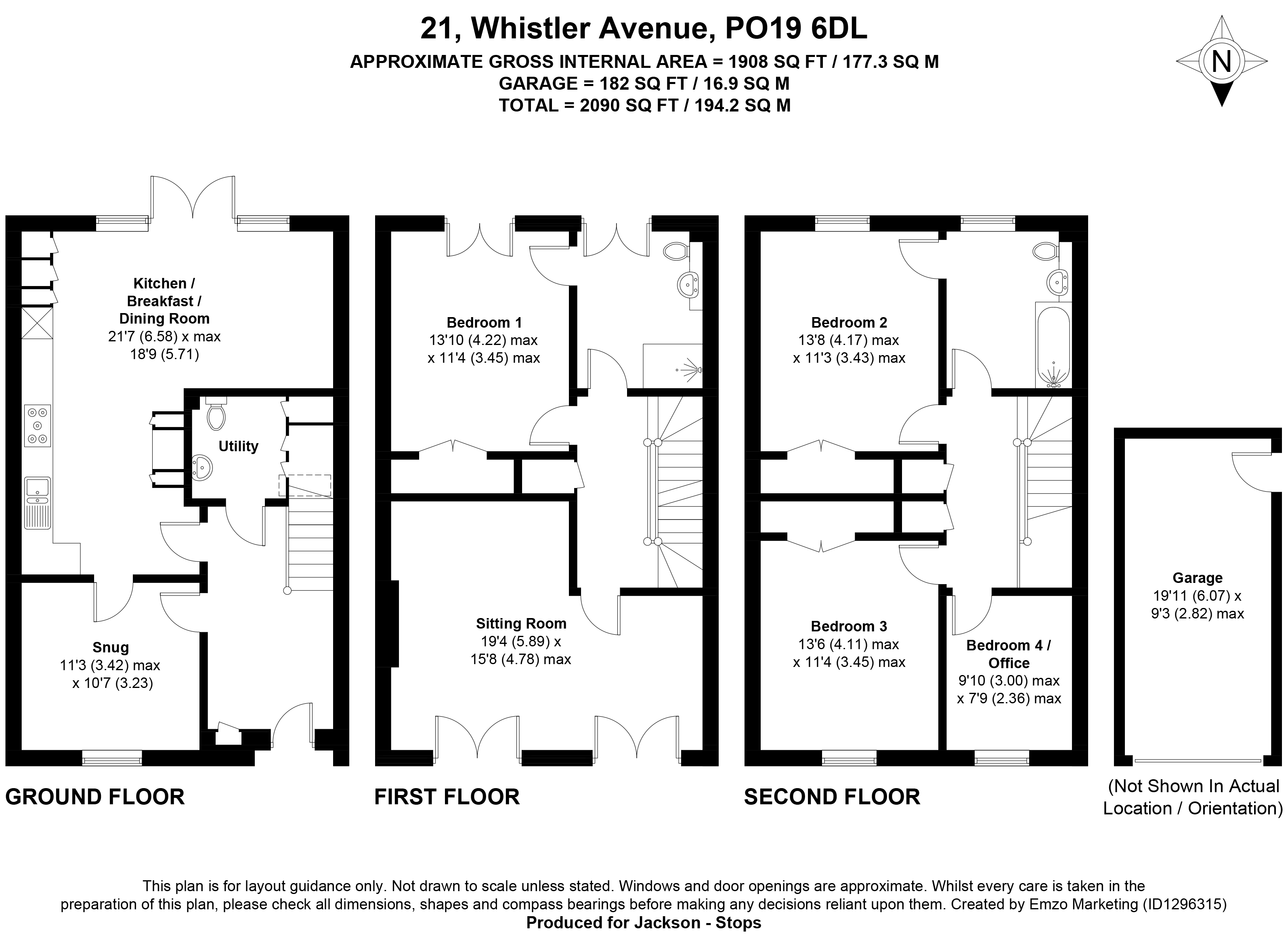 21, Whistler Avenue, West Sussex floorplan