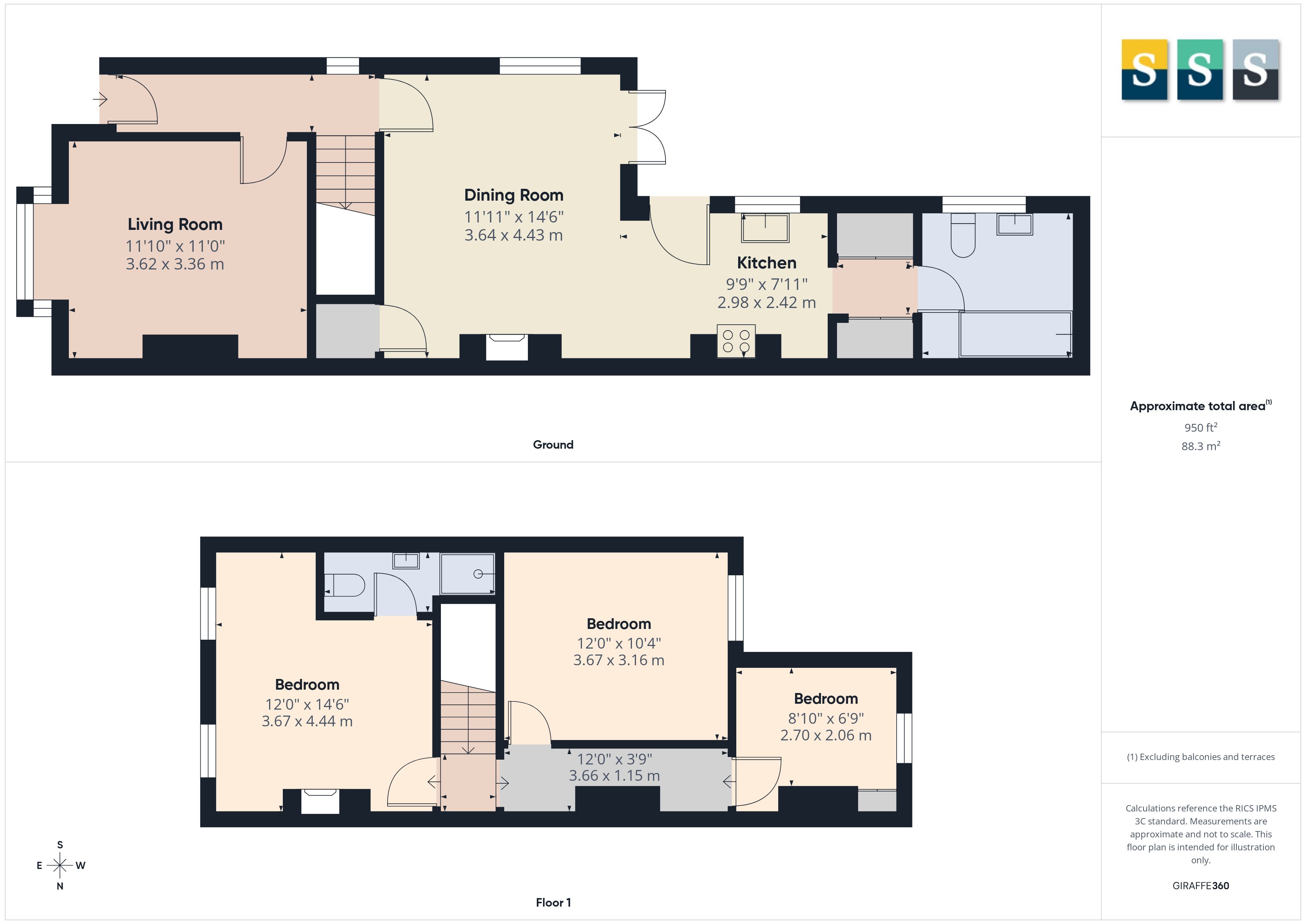 9, Alpha Road, Chobham floorplan