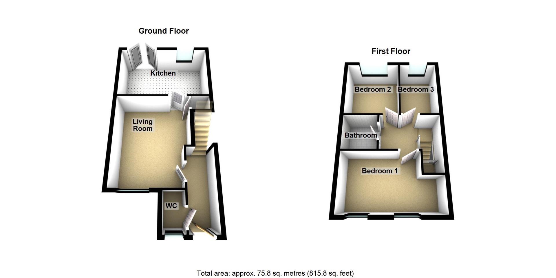 4, Bryony Court, Morpeth floorplan
