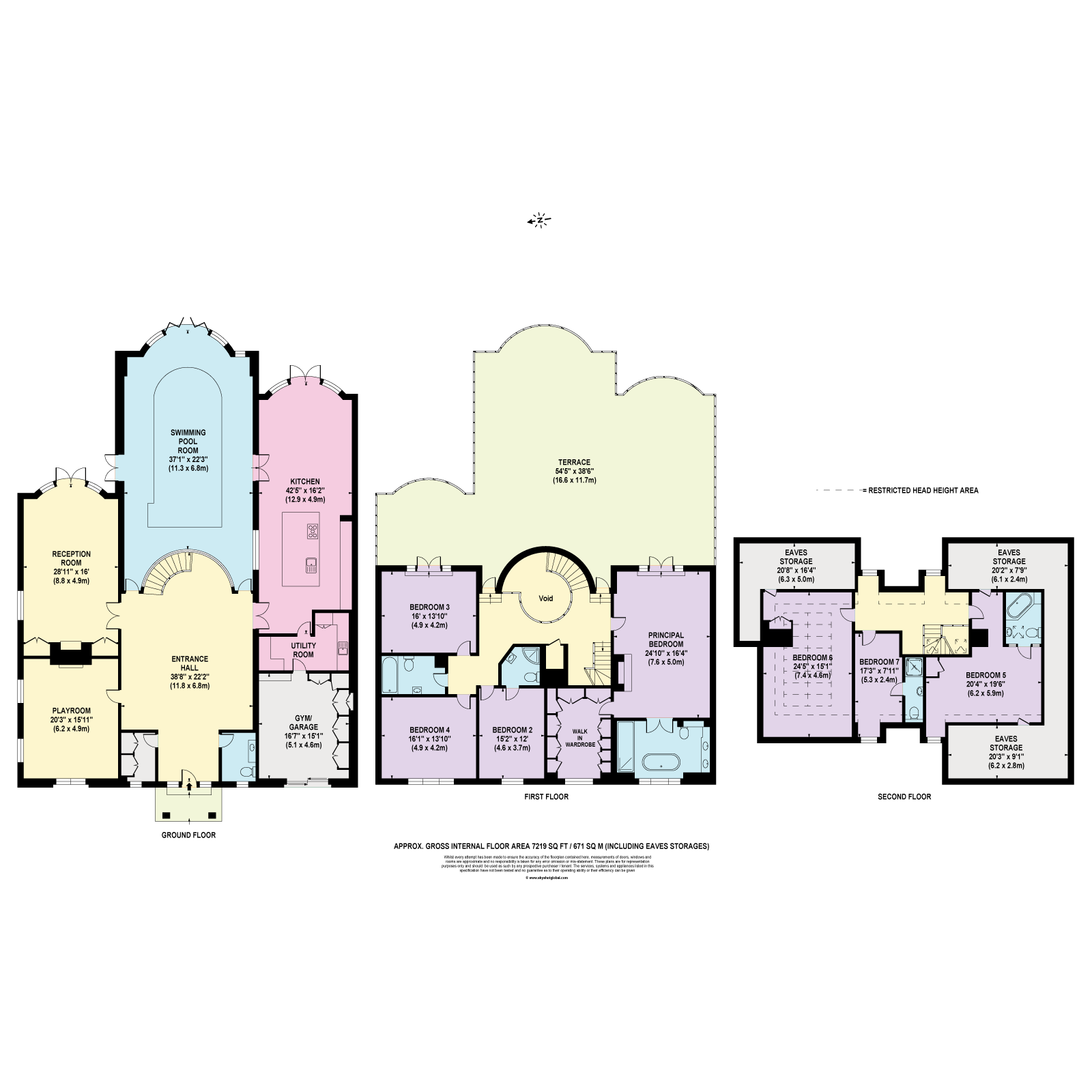 5, Roehampton Gate, London floorplan