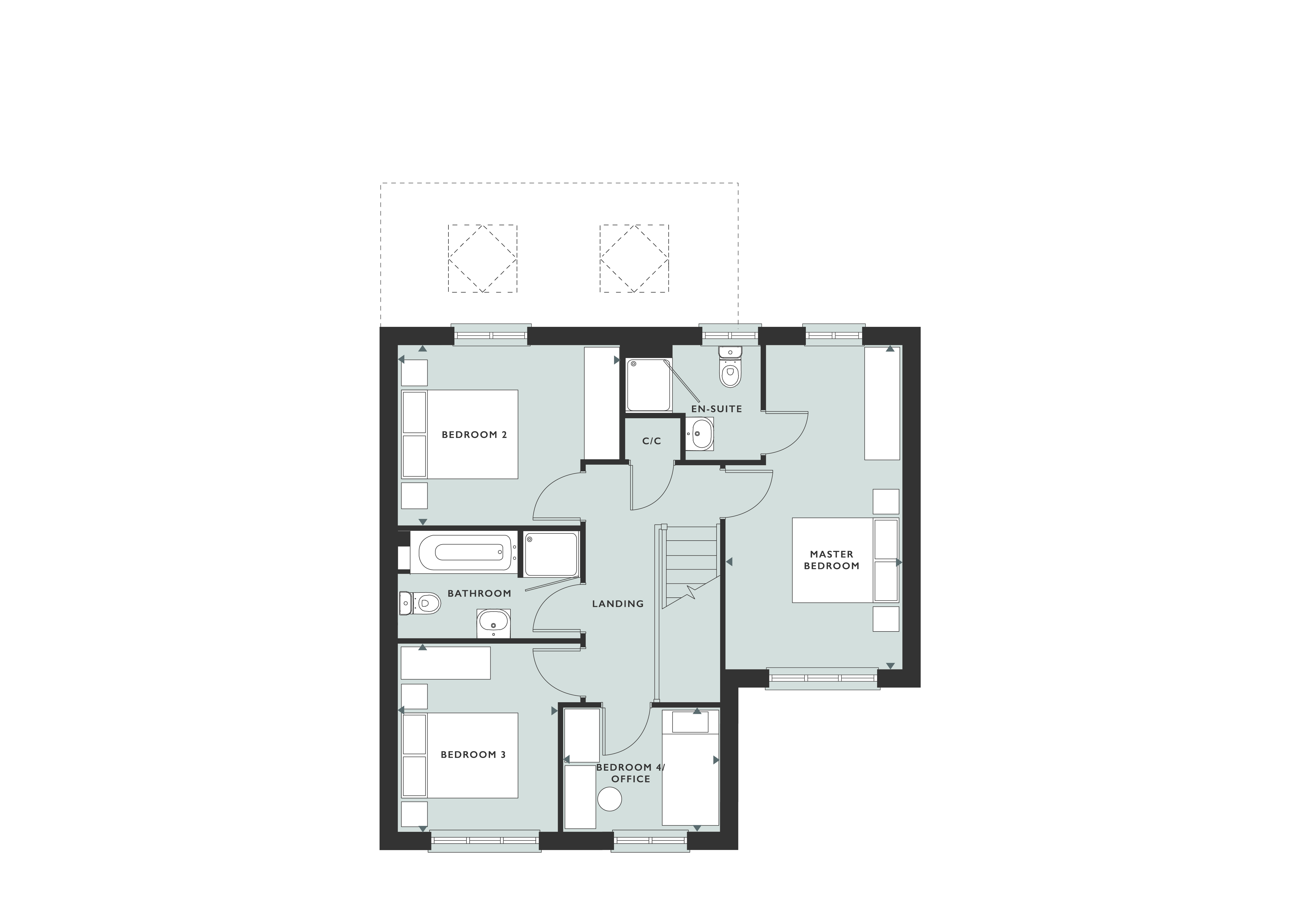 342, Hay Lake Crescent, Yaxley floorplan