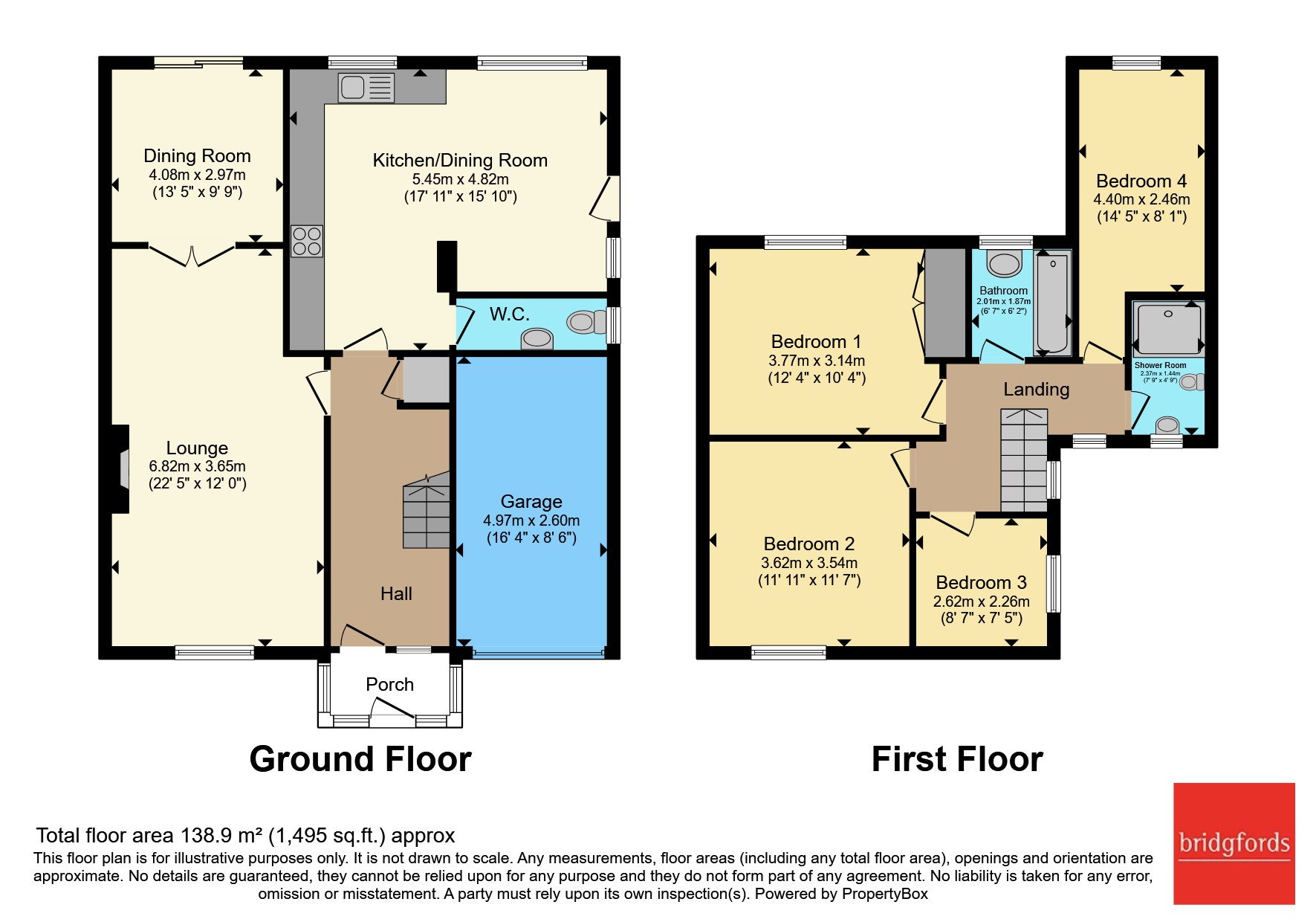 6, Bowden Close, Warrington floorplan