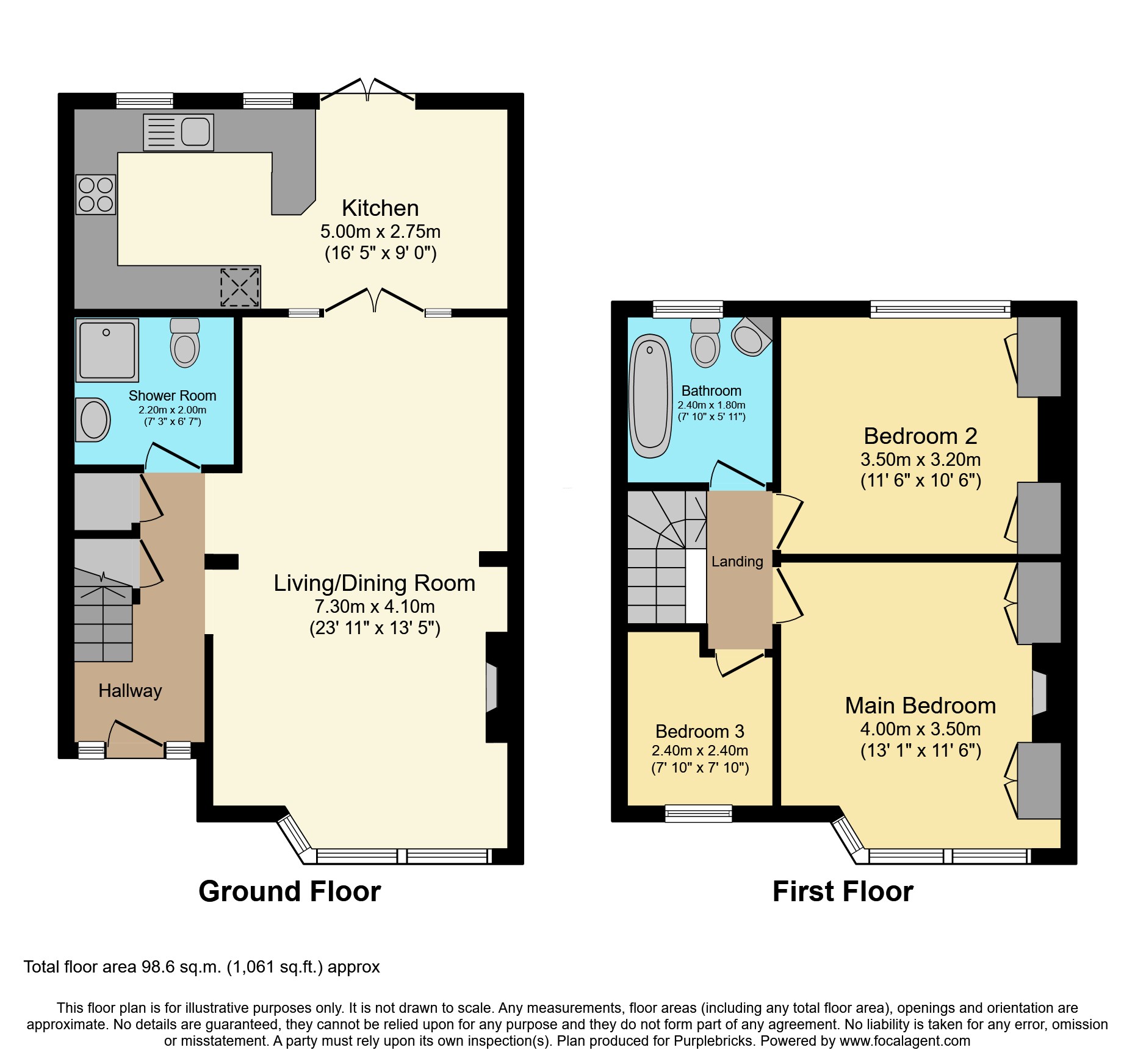 48, Brockham Drive, Ilford floorplan