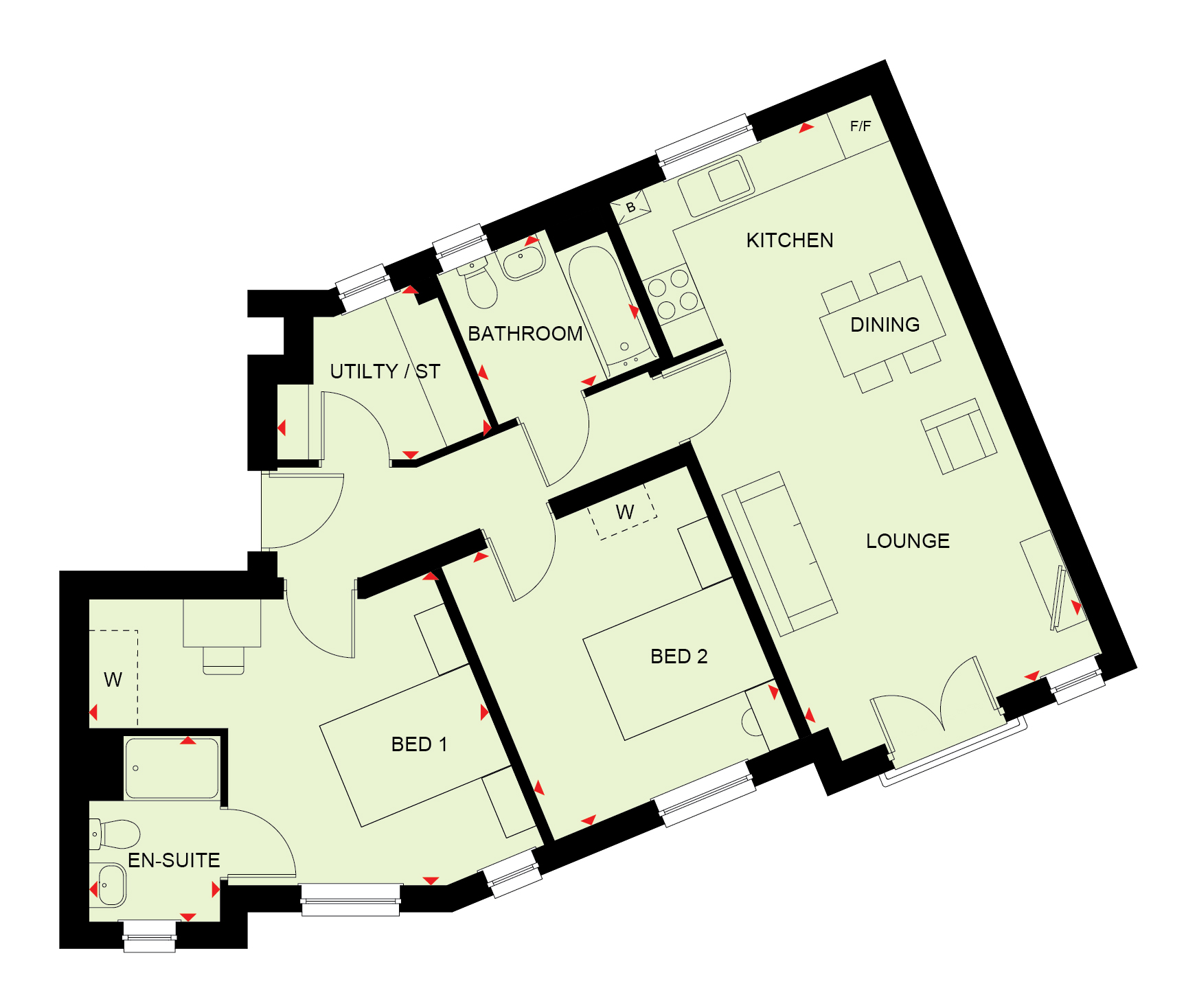 H8799425, New Haine Road, Ramsgate floorplan