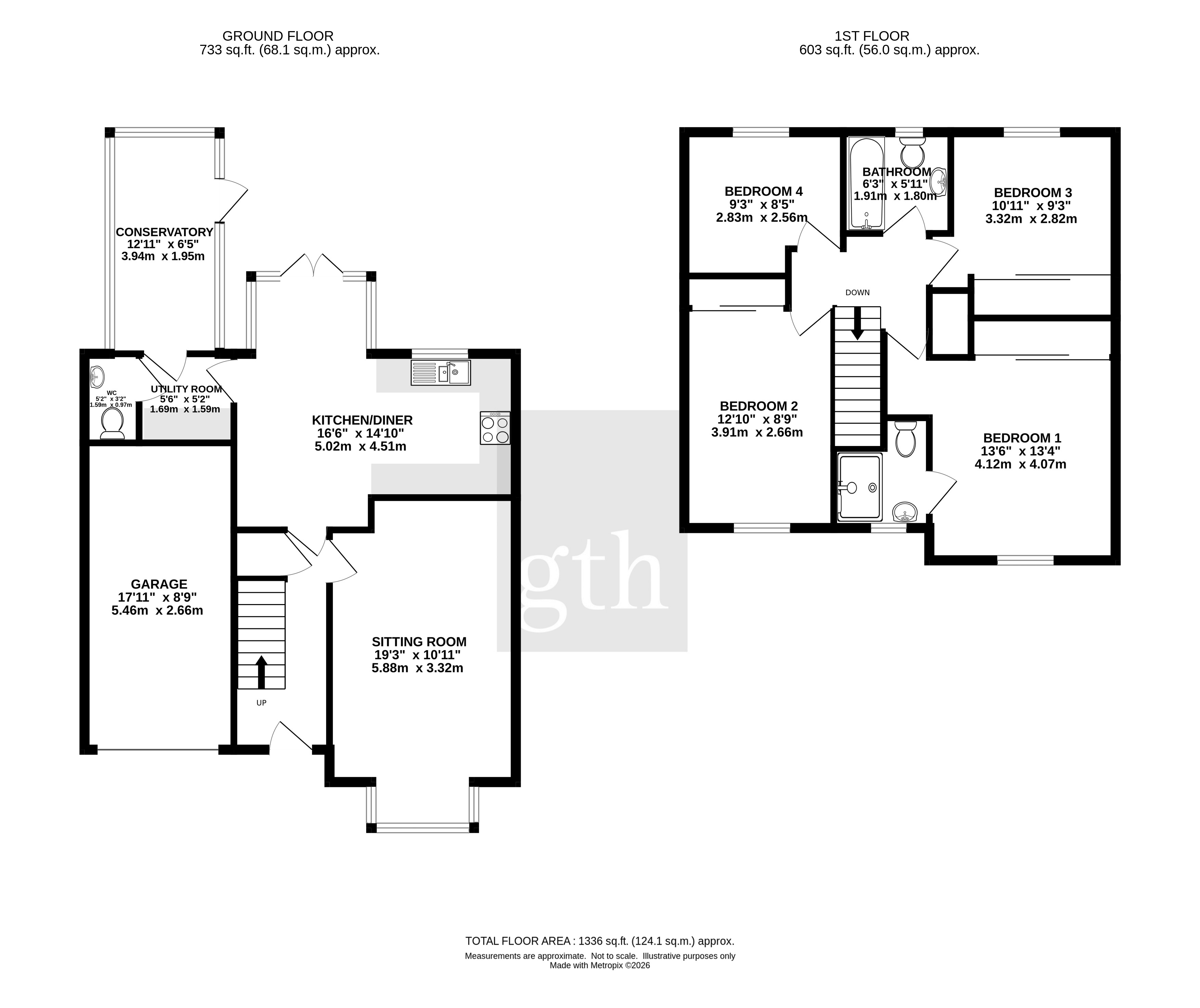 23, Kerswell Close, Devon floorplan