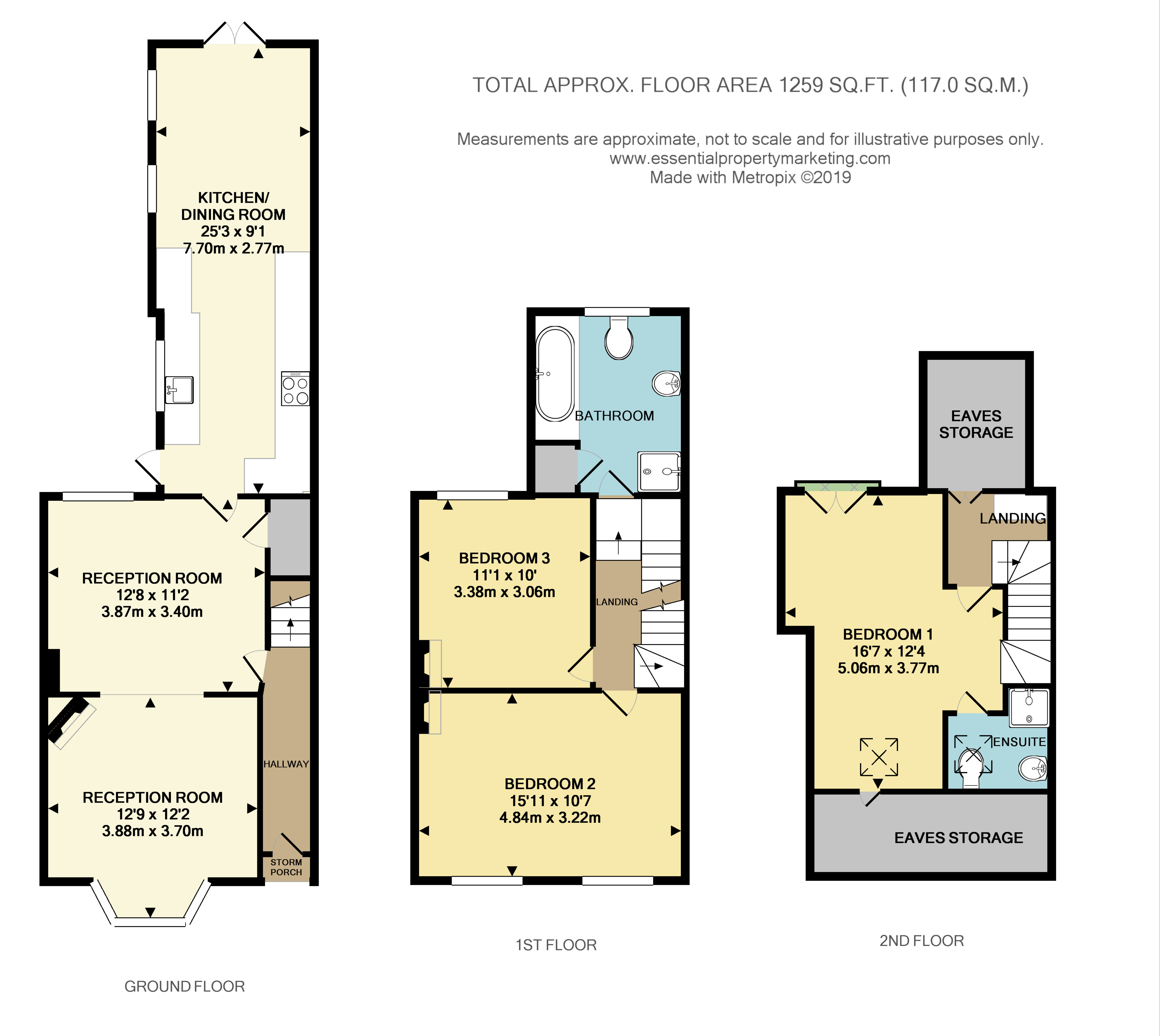 3 Bedrooms Semi-detached house for sale in Castle Street, Bletchingley, Redhill RH1