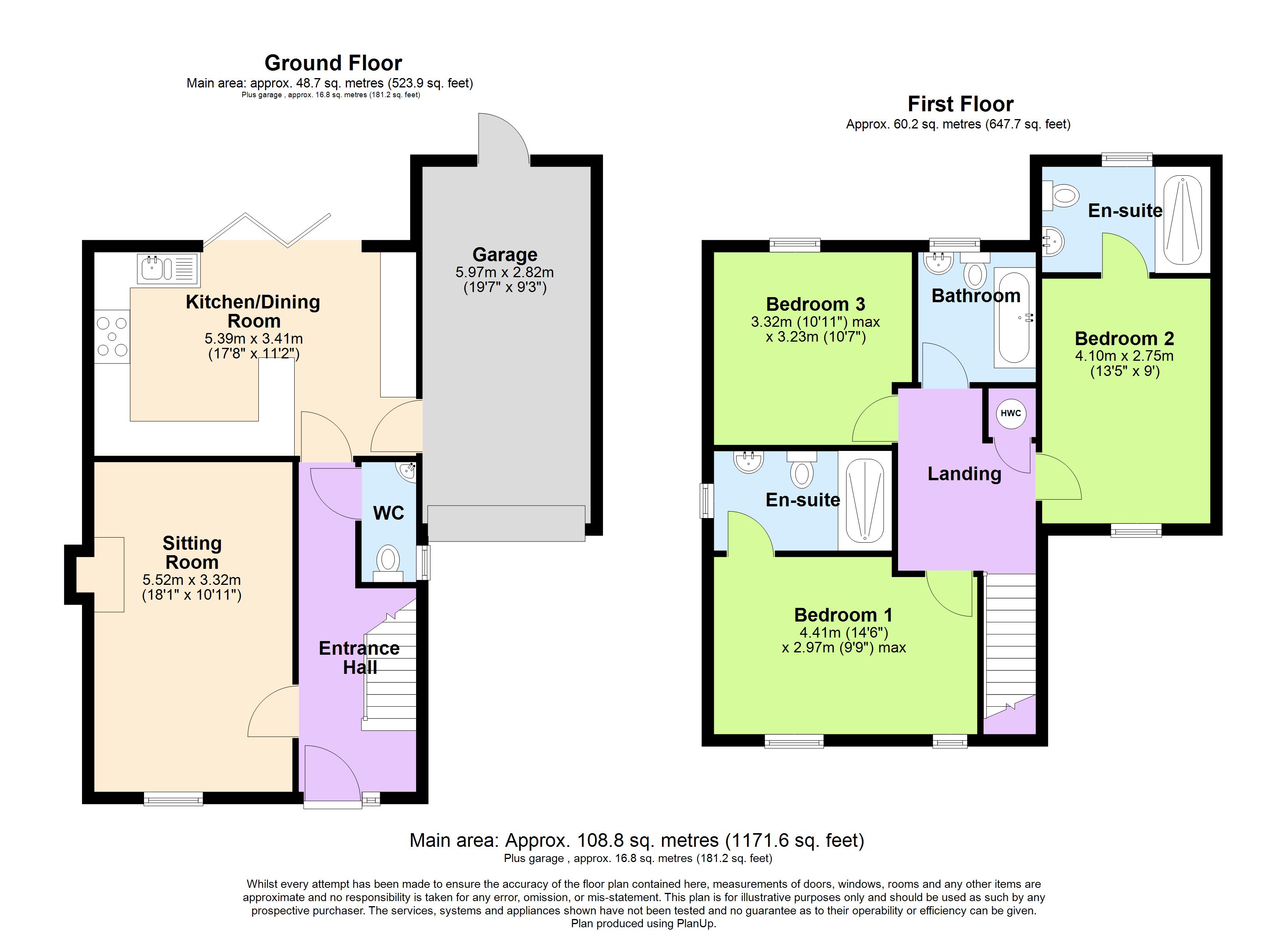 9 Redlynch Gardens,, Butt Street, Stroud floorplan