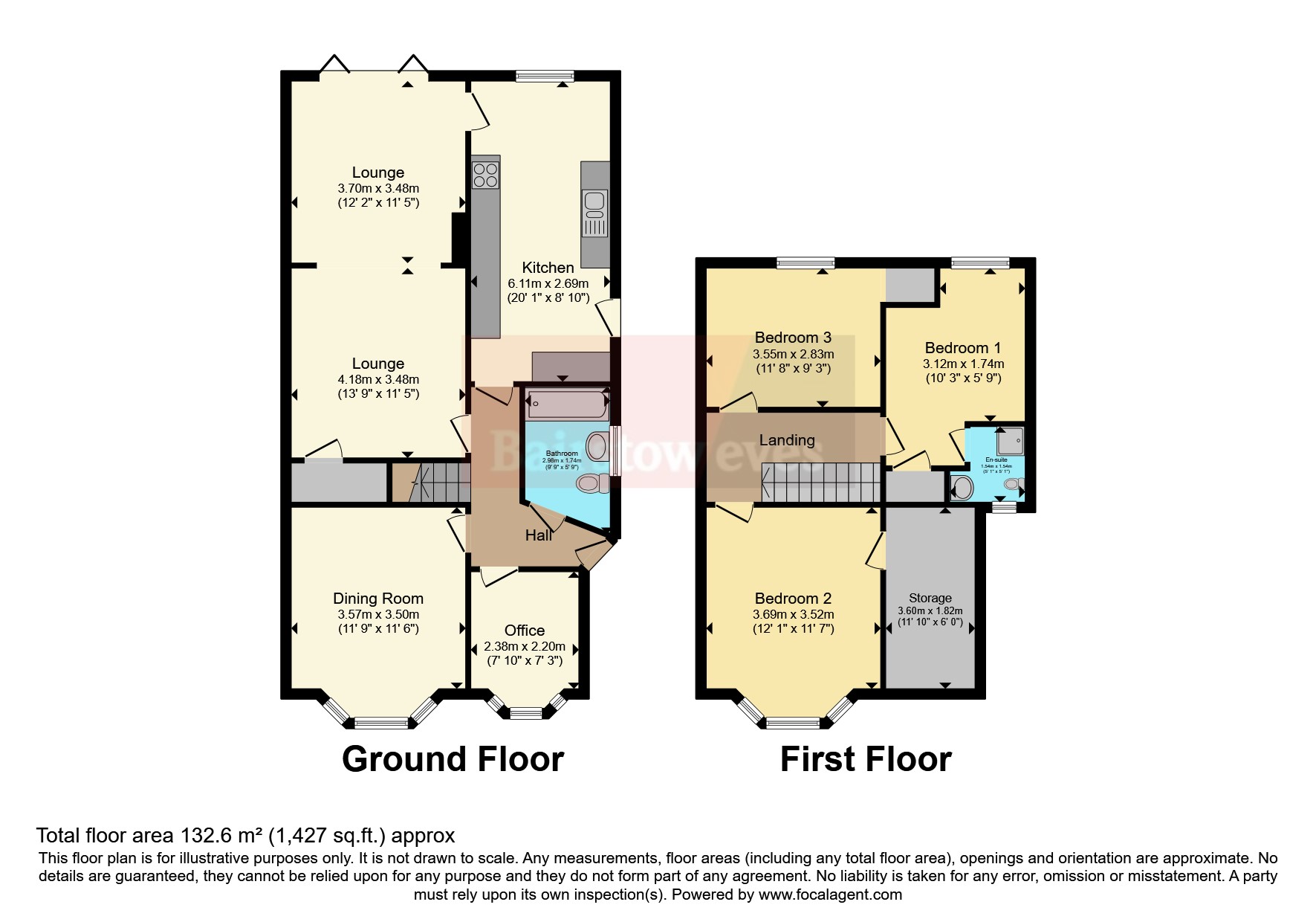 11, Woodville Gardens, Ilford floorplan