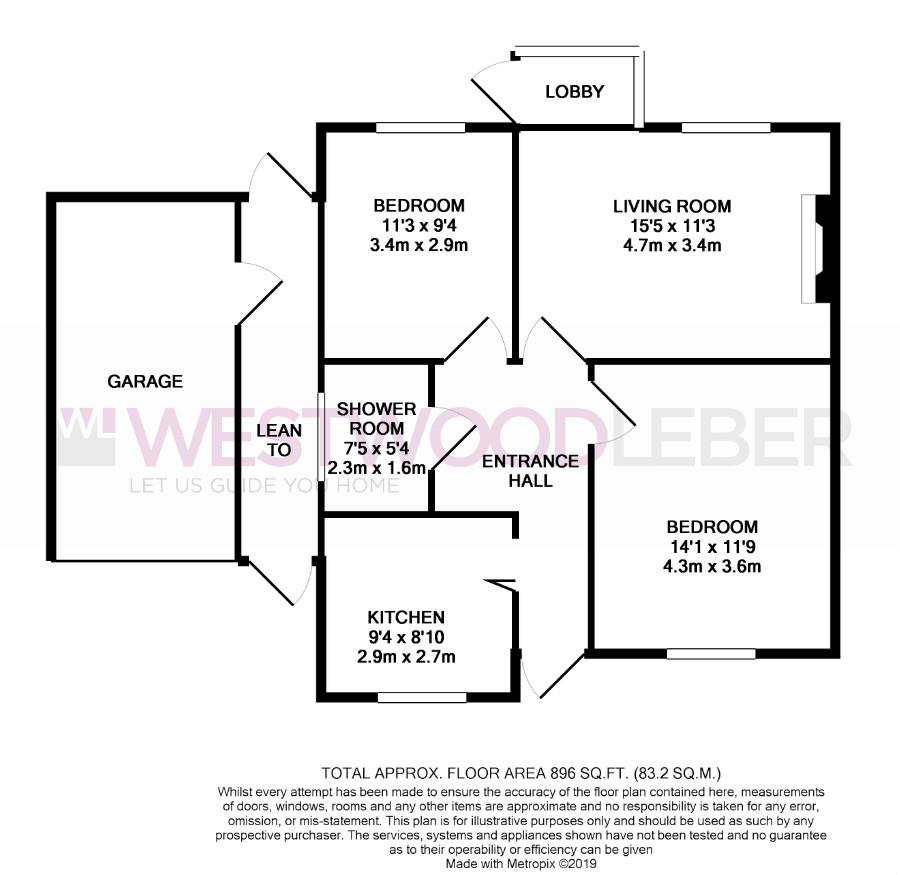 2 Bedrooms Semi-detached bungalow for sale in High Oak Road, Ware SG12