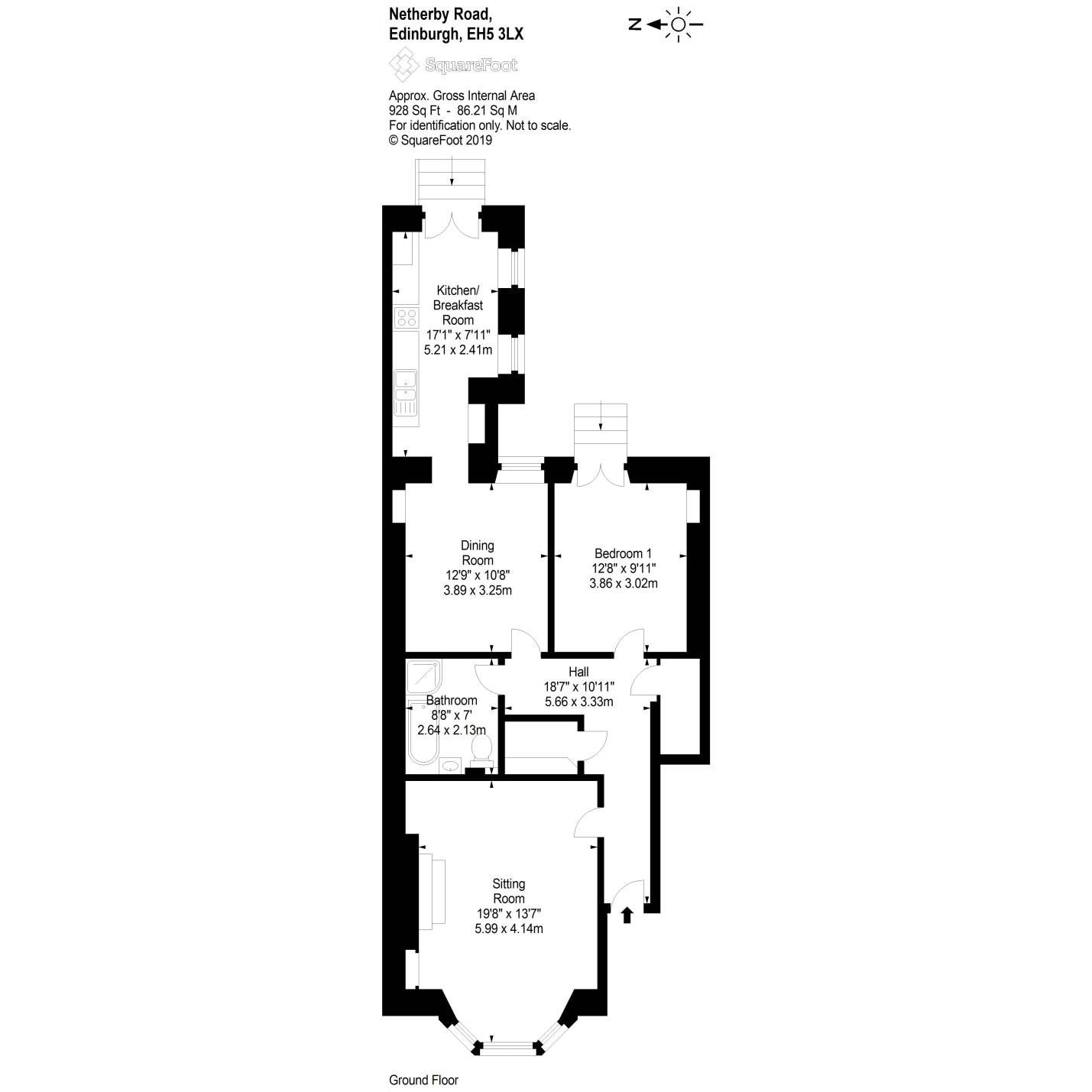 1 Bedrooms Flat for sale in 56/1 Netherby Road, Trinity EH5