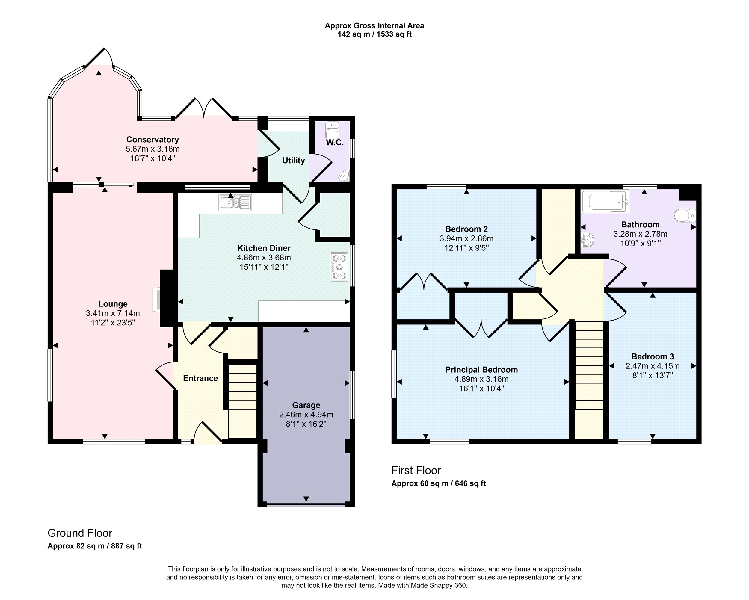 Warren Cottage,, Wadebridge Road, Bodmin floorplan