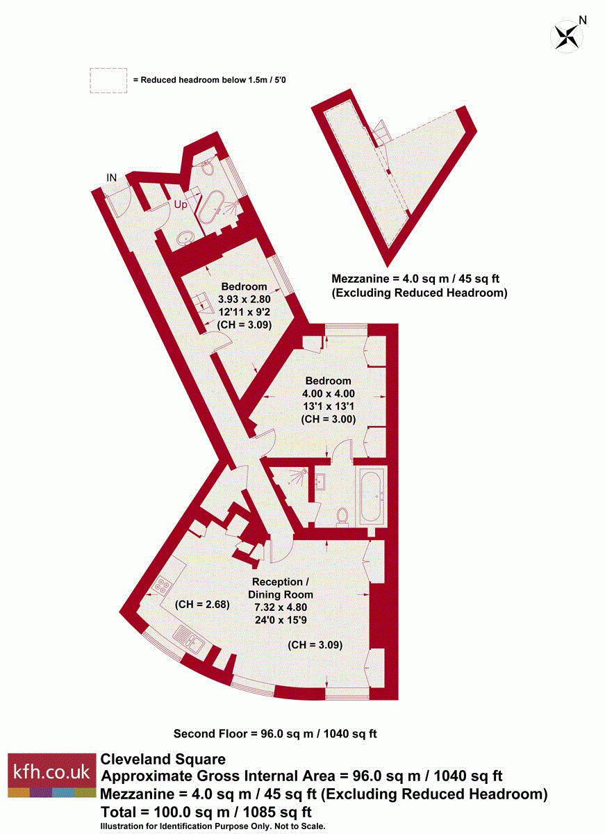 2 Bedrooms Flat for sale in Cleveland Square, London W2