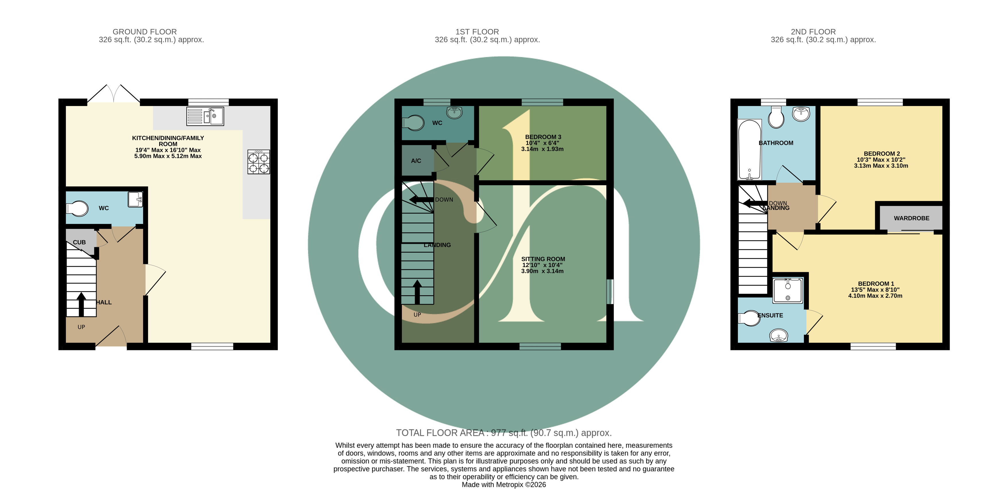 26, Dyson Road, Swindon floorplan