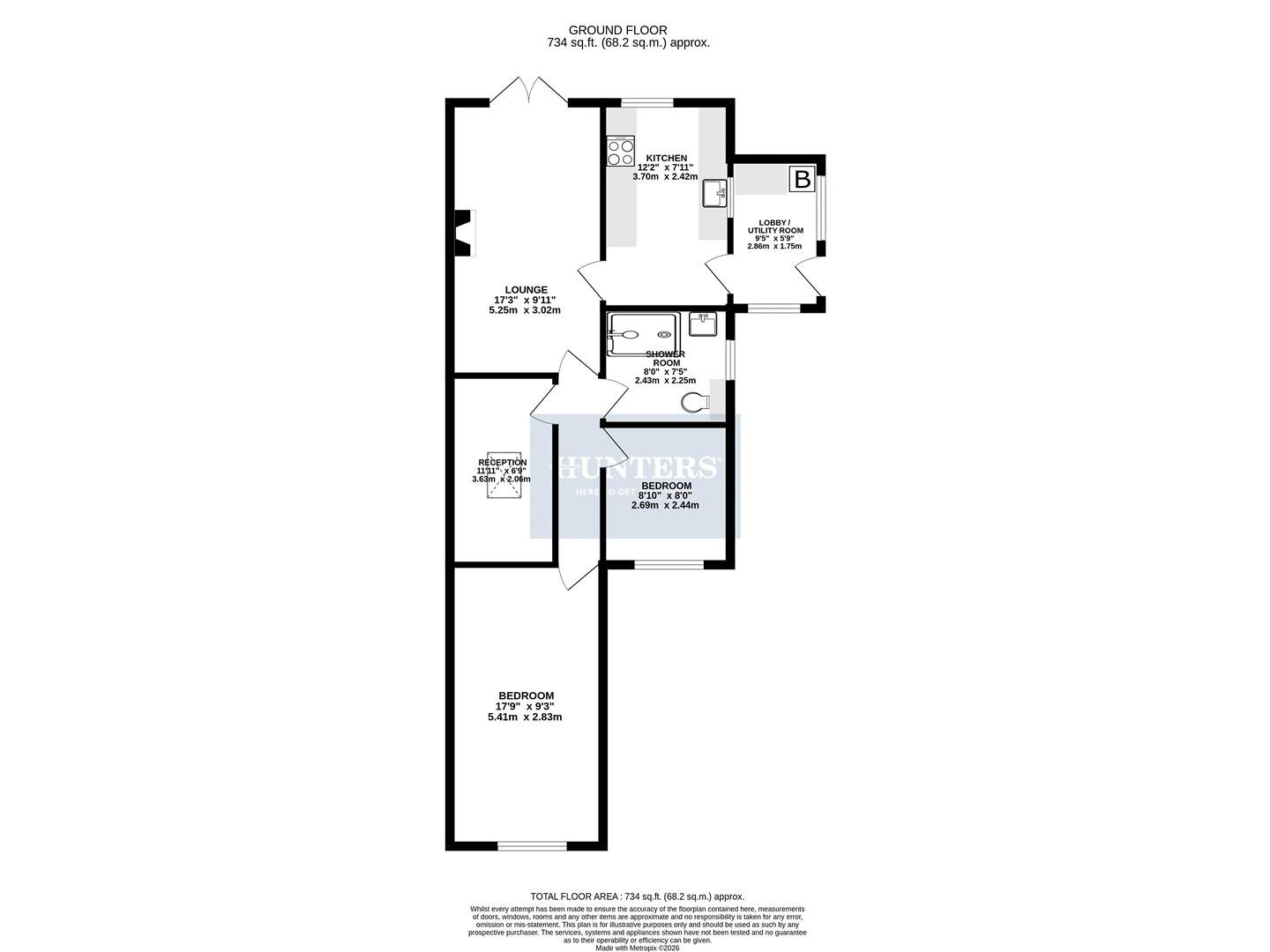 3, The Croft, York floorplan