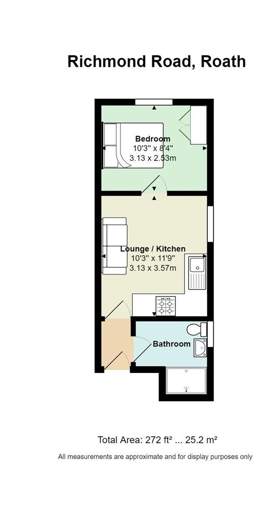 1 Bedrooms  to rent in 162 Richmond Road, Cardiff CF24