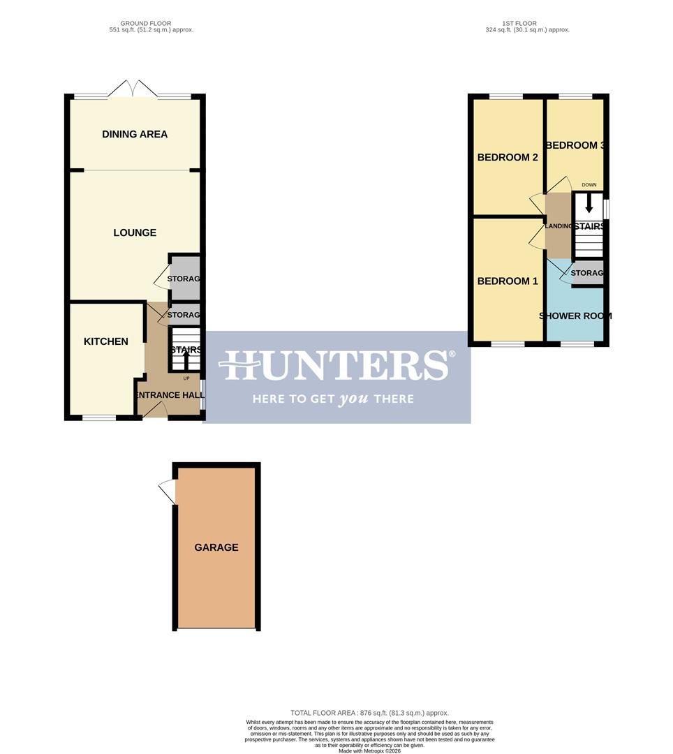26, Albert Street, Kingswinford floorplan