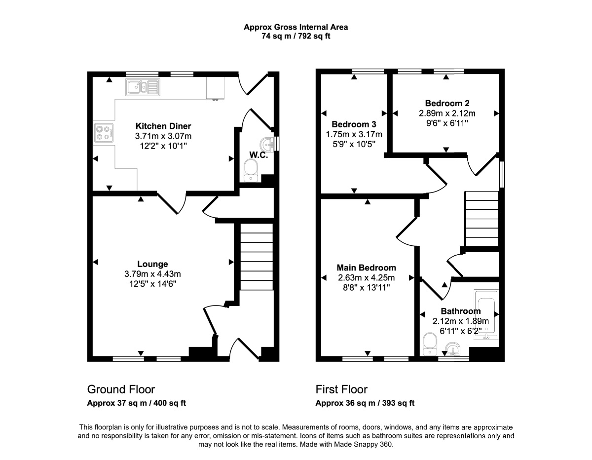 21 Orchard Drive, Newcastle upon Tyne floorplan